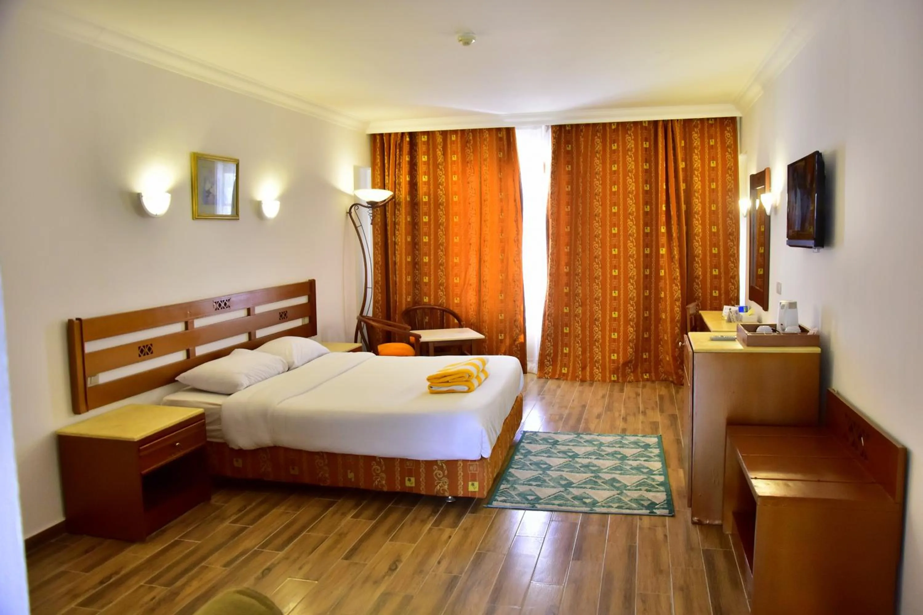 Bed in Verginia Sharm Resort & Aqua Park