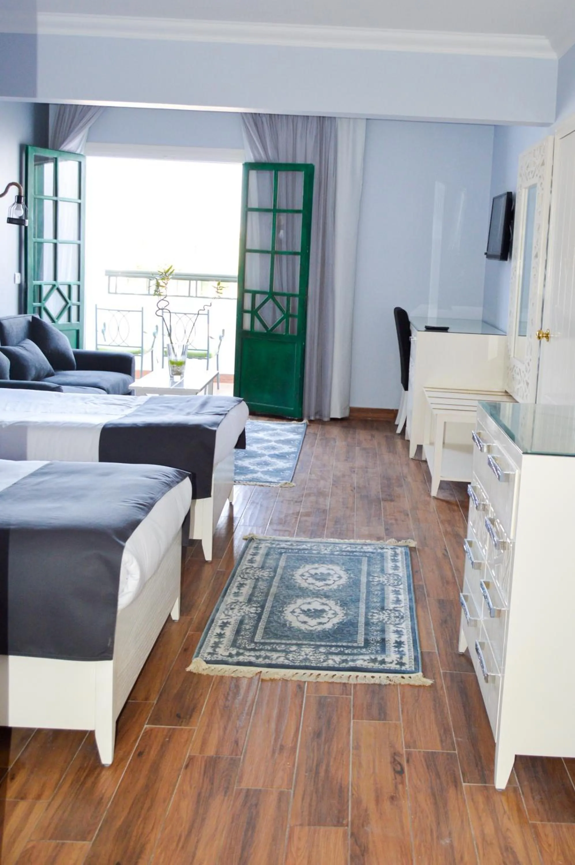 Bed in Verginia Sharm Resort & Aqua Park