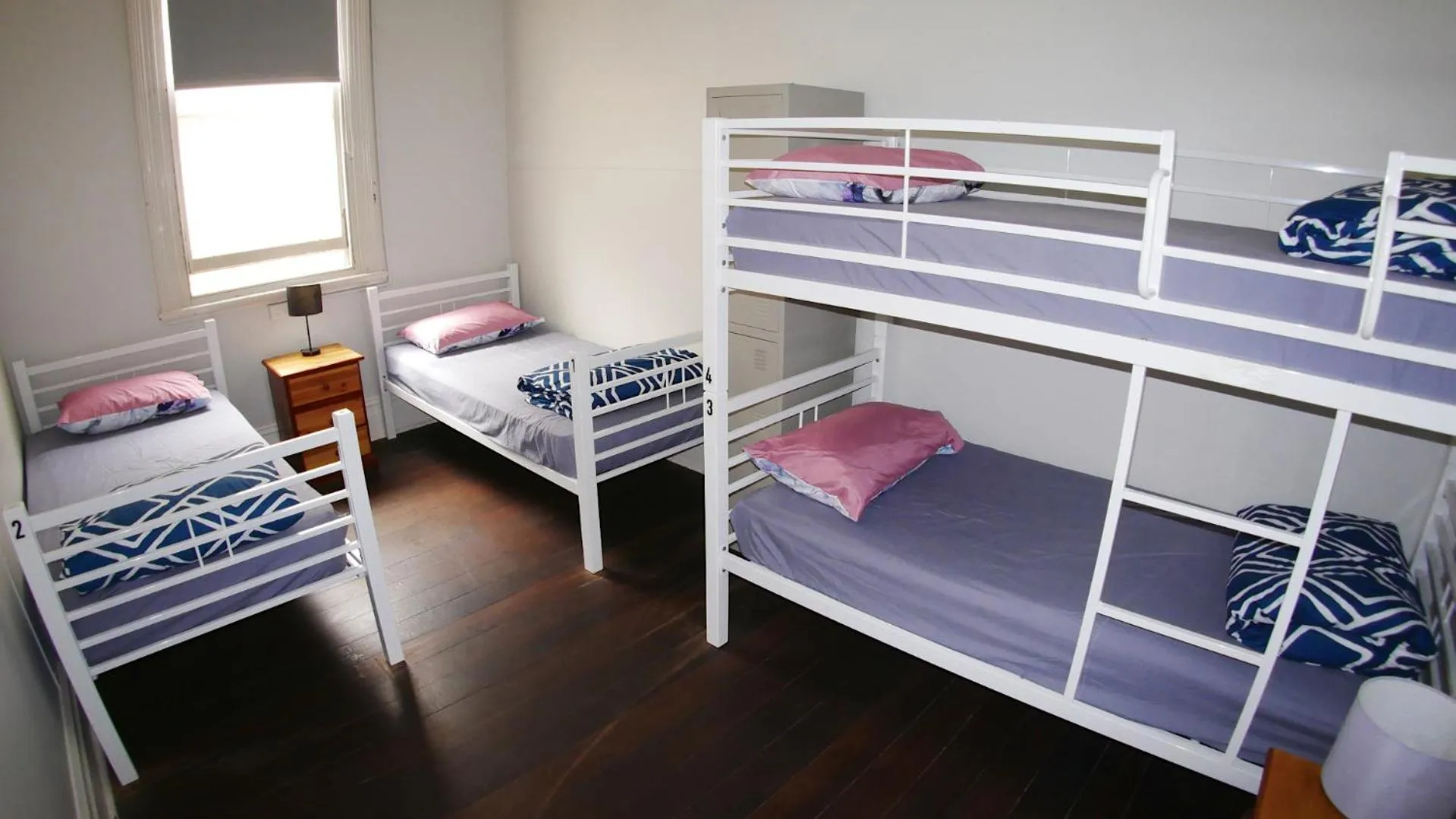 Bed in Geraldton Backpackers