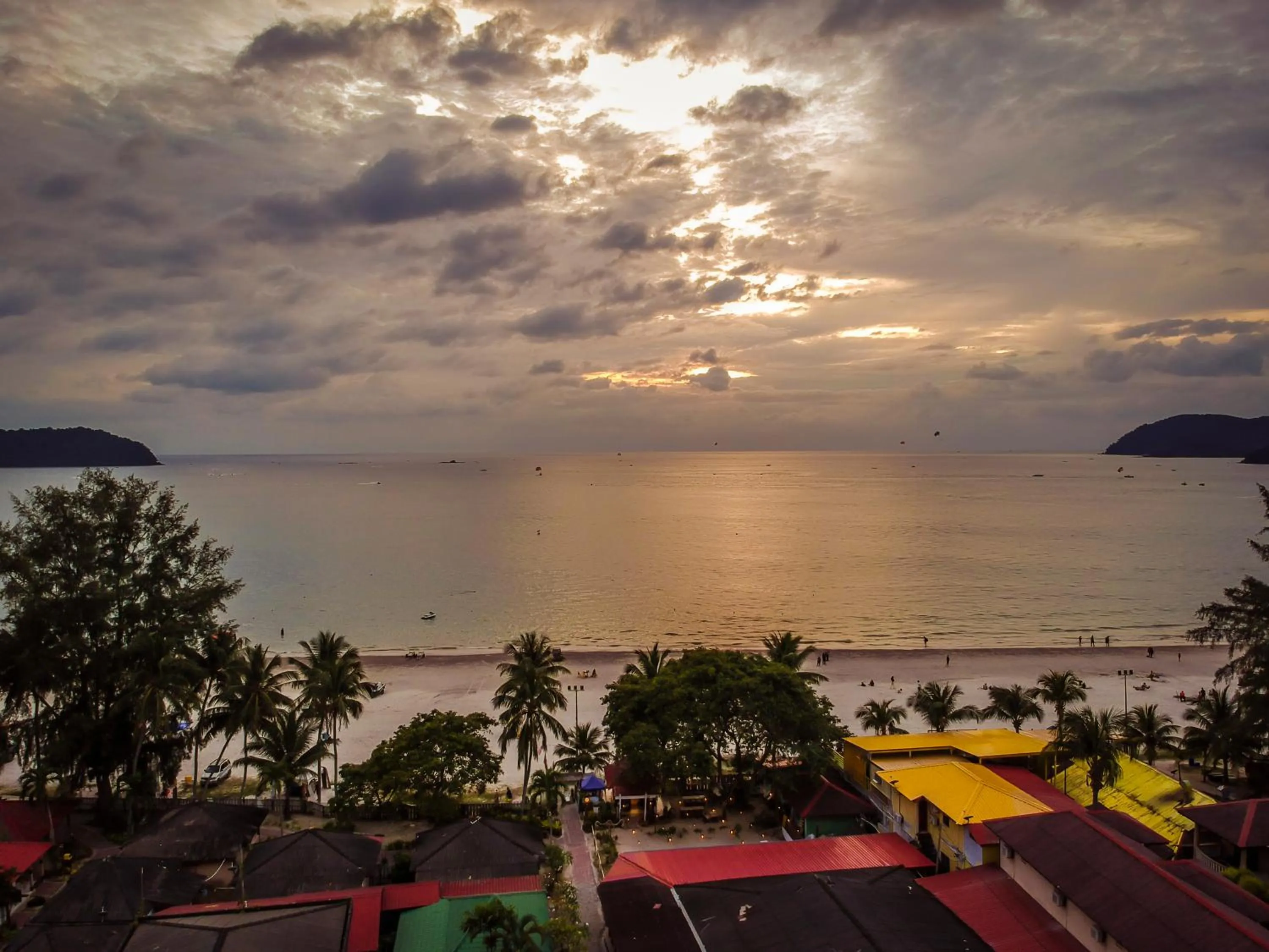 Sea view in Langkapuri Resort Langkawi