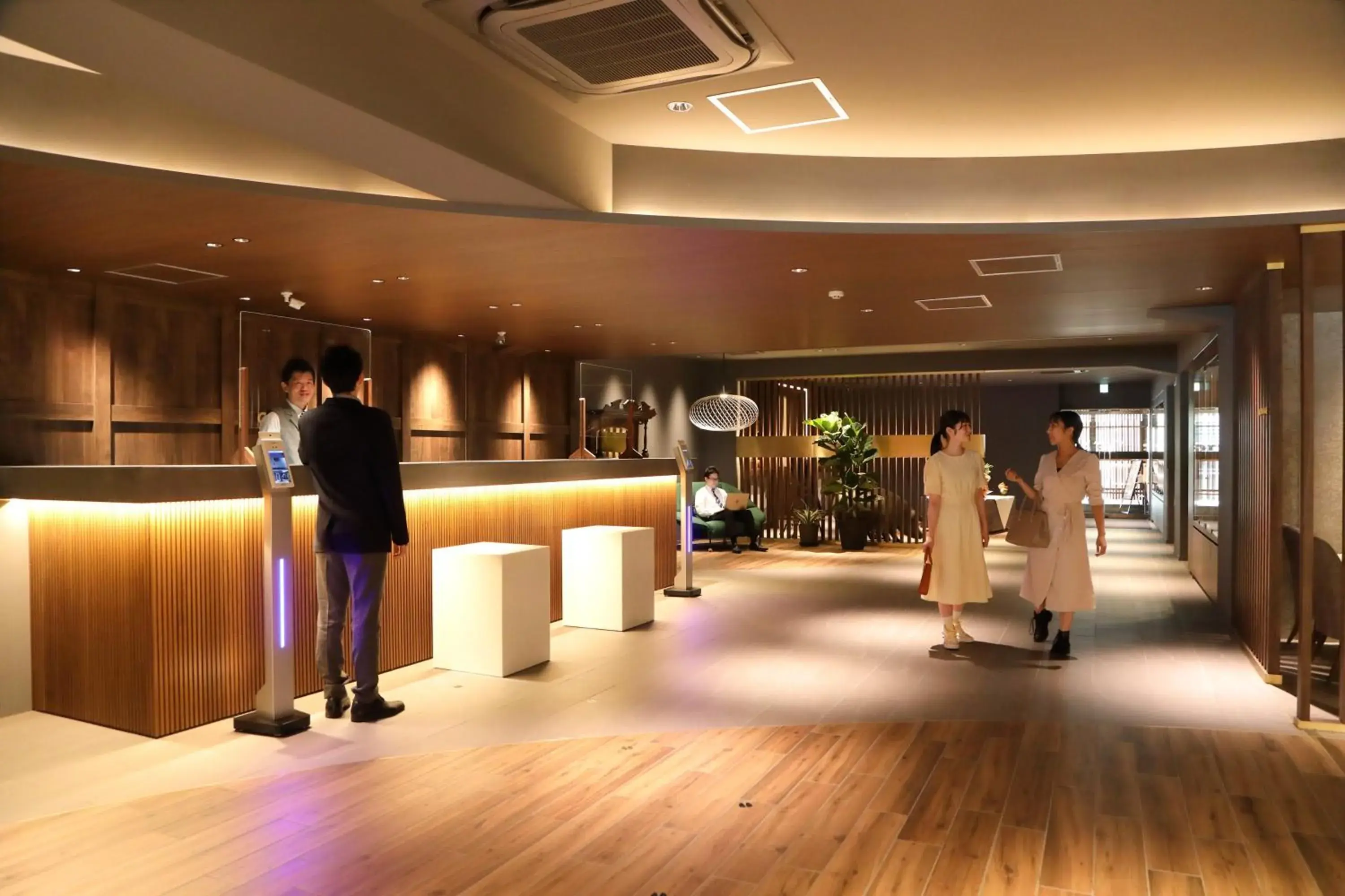 Lobby or reception in Osaka Corona Hotel Lobby or reception in Osaka Corona Hotel