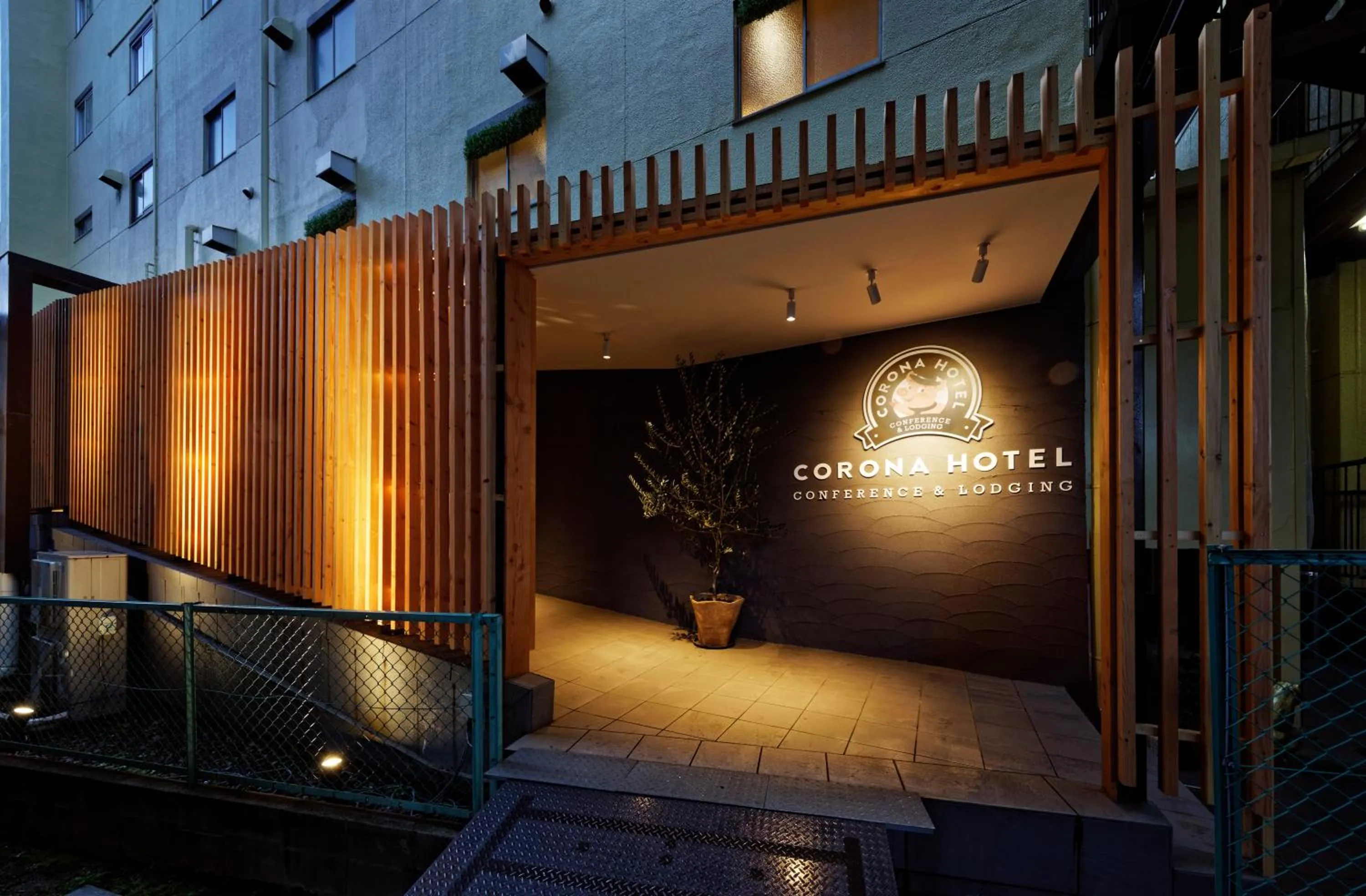 Property building in Osaka Corona Hotel