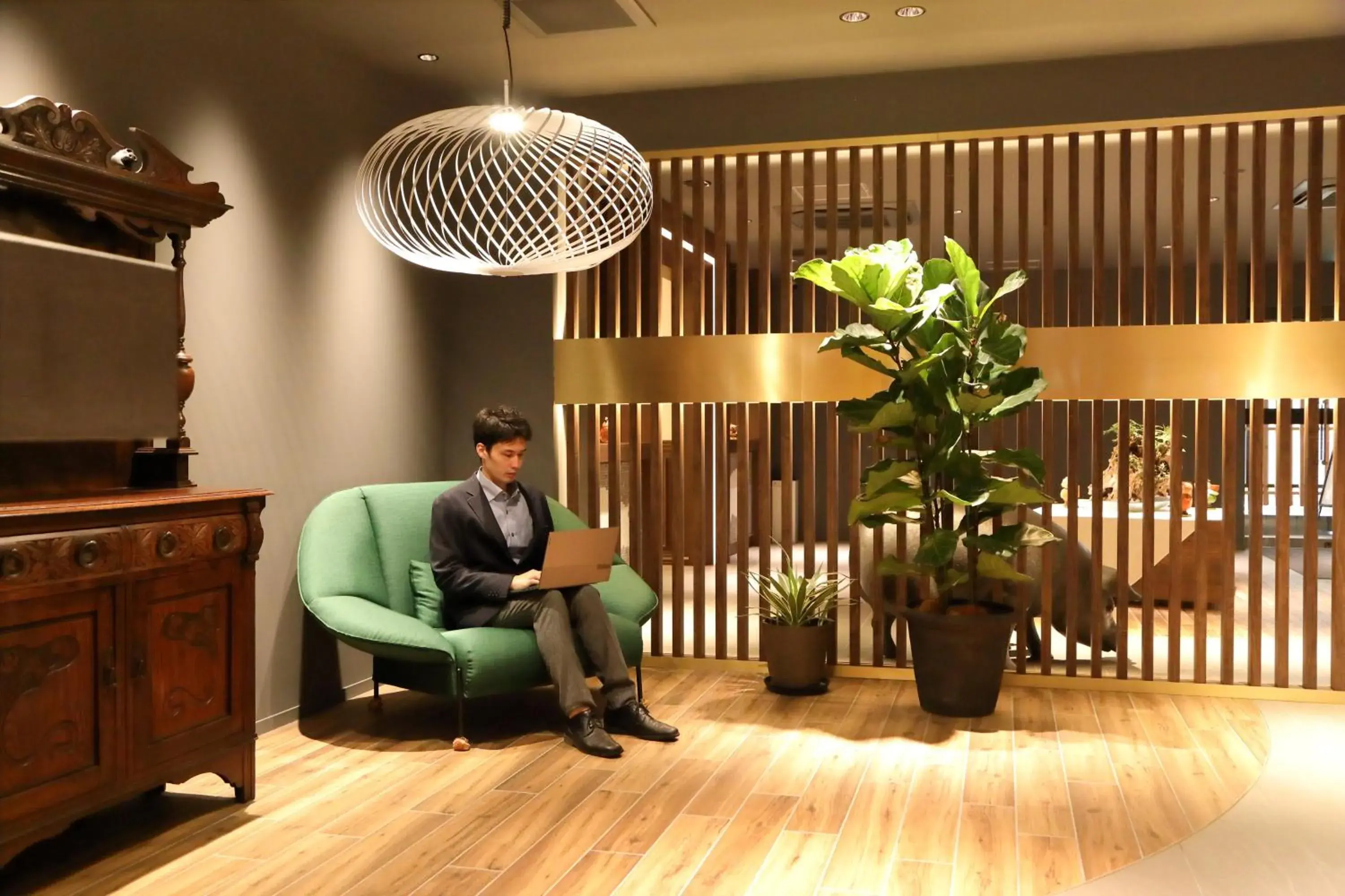 Lobby or reception in Osaka Corona Hotel Lobby or reception in Osaka Corona Hotel