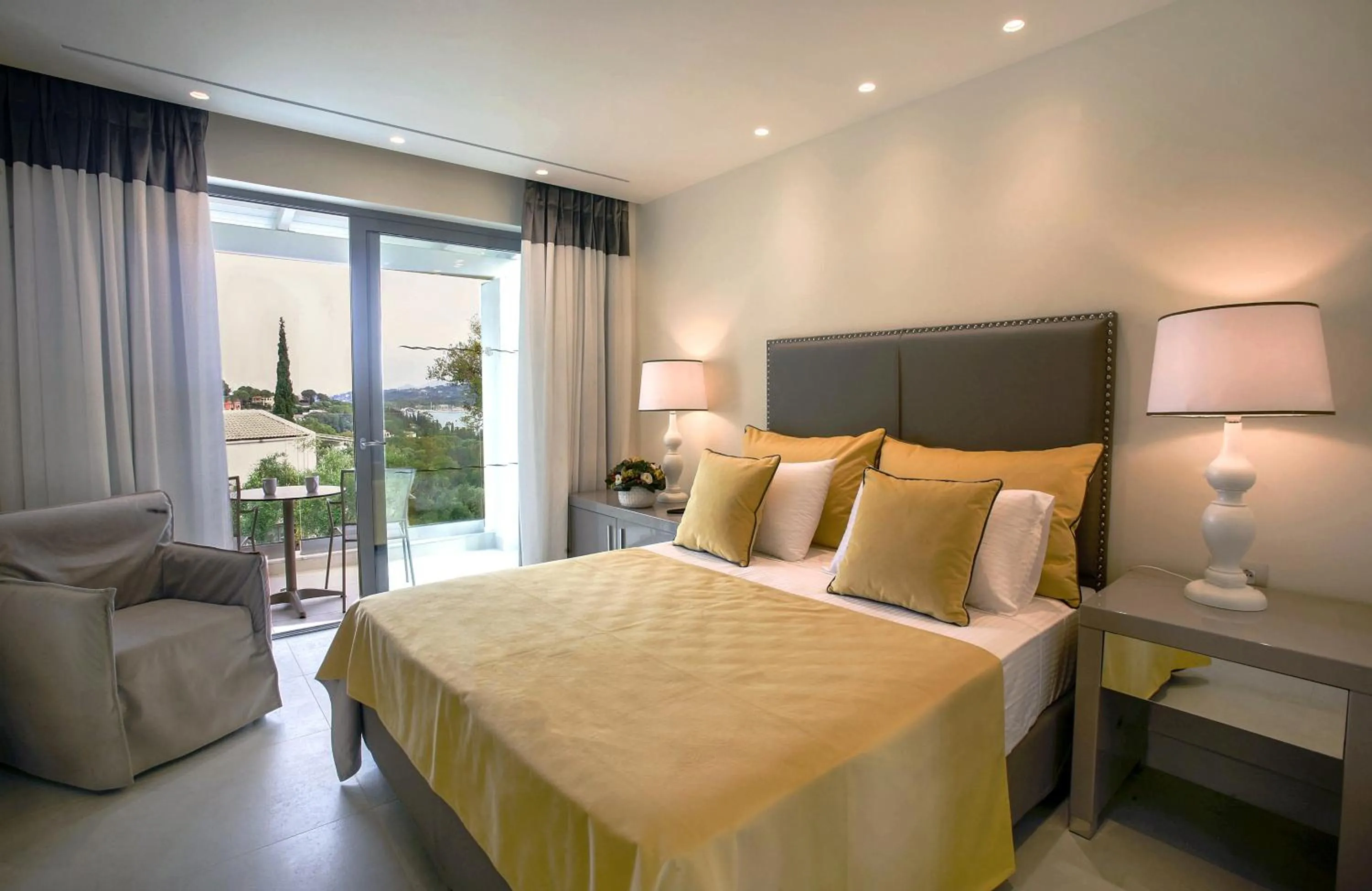 Bed in Rodostamo Hotel & Spa- Adults Friendly