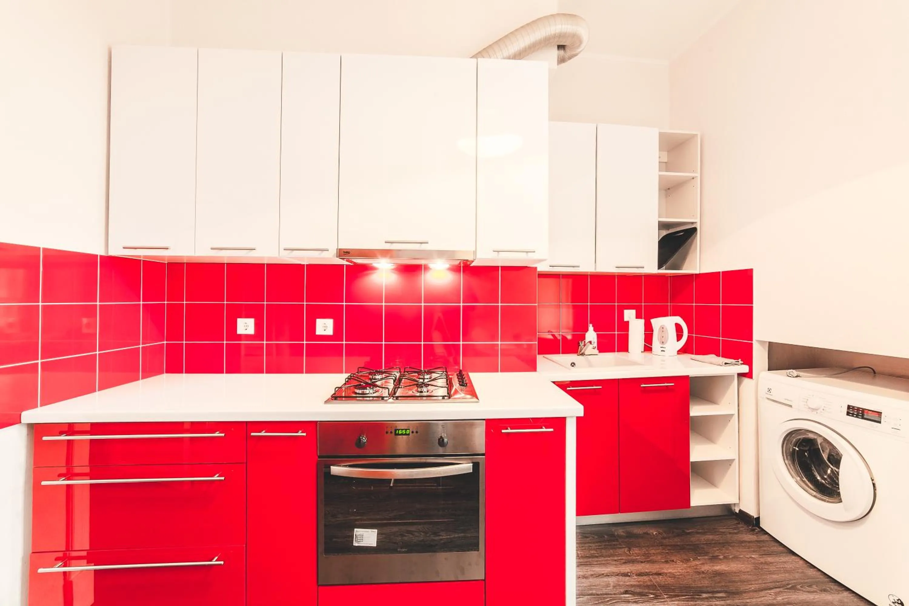 Kitchen or kitchenette in Miesnieku Old Town apartment
