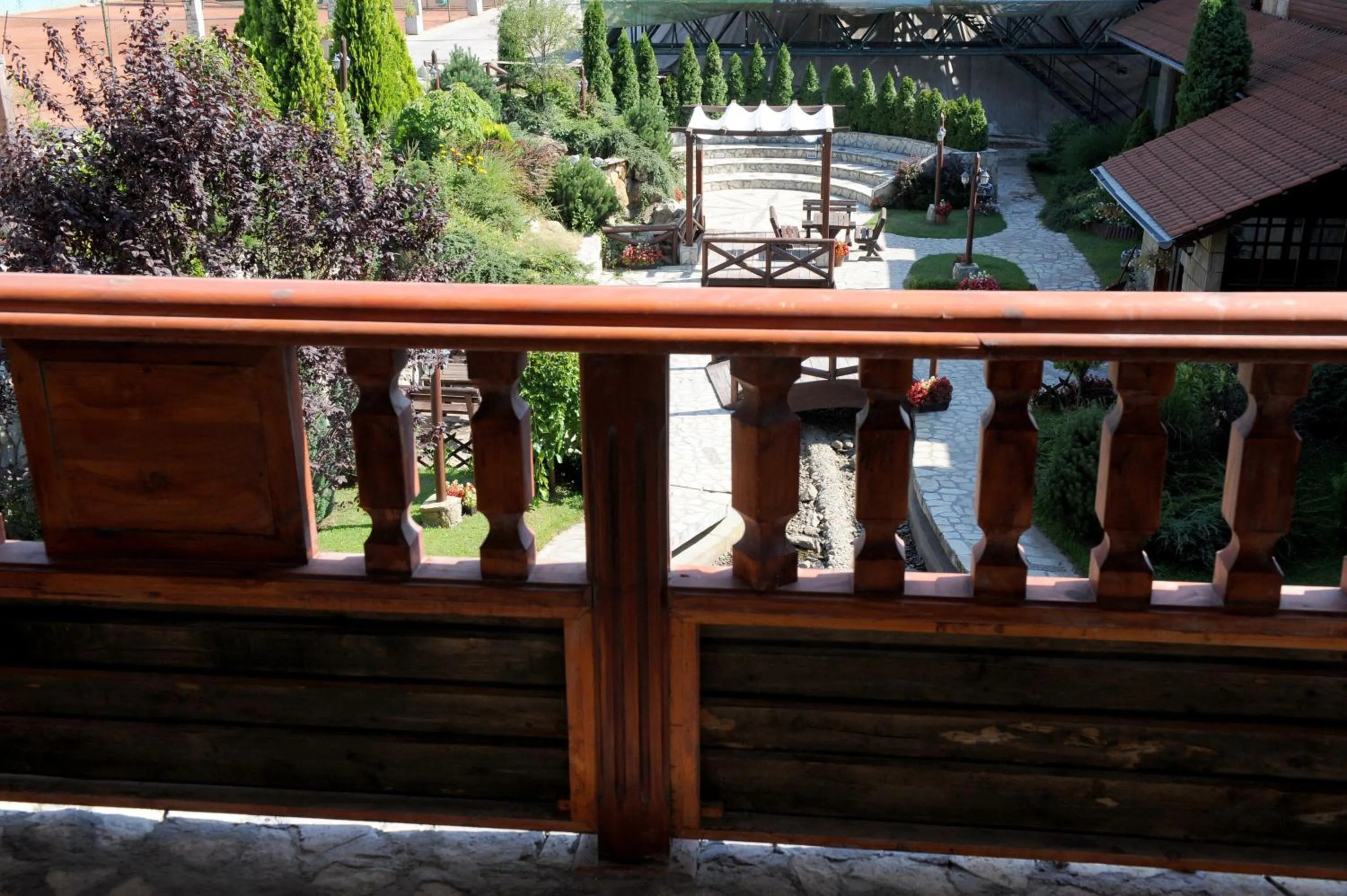 Balcony/Terrace in Hotel Centar Balasevic