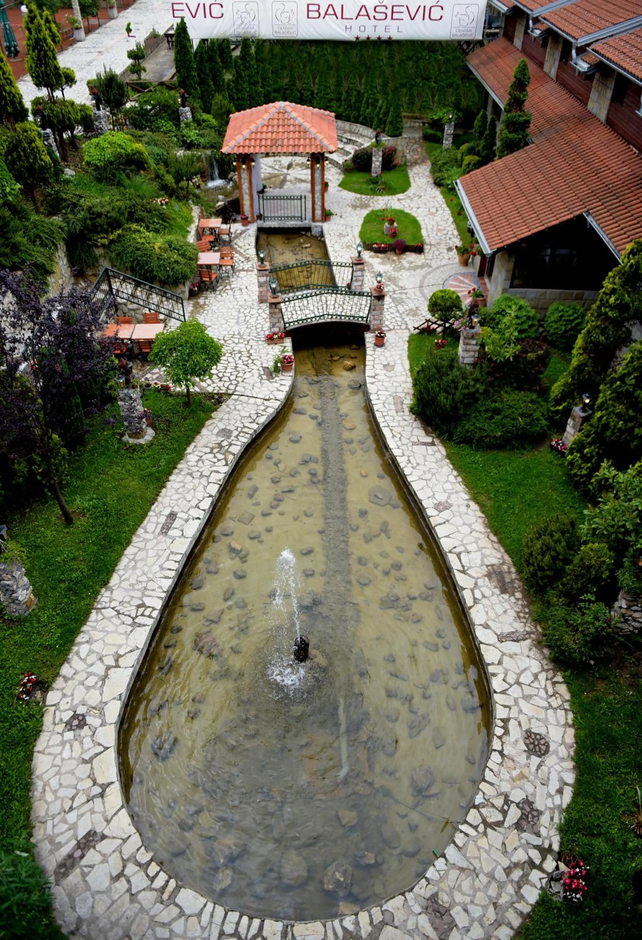Bird's eye view in Hotel Centar Balasevic