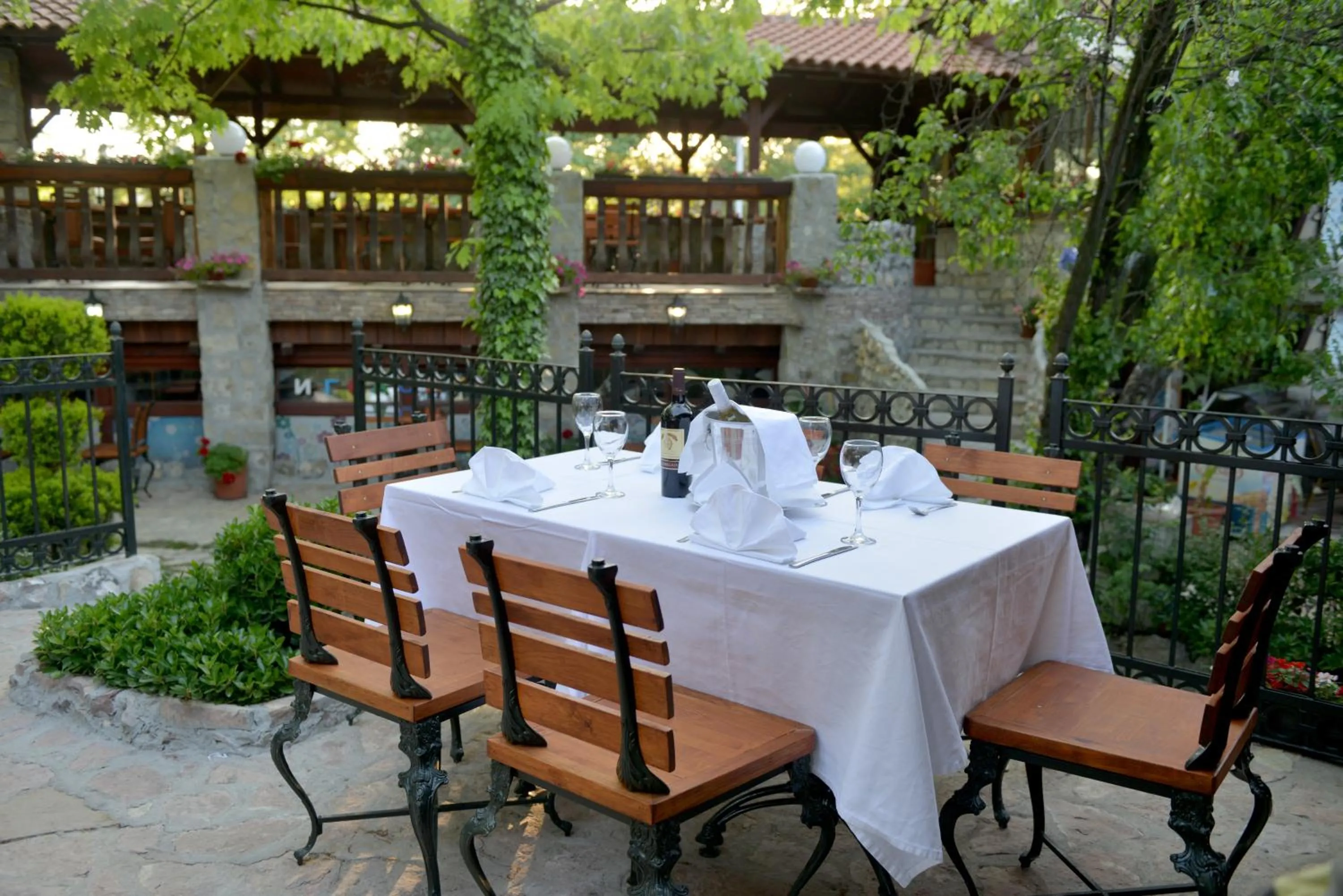 Garden in Hotel Centar Balasevic
