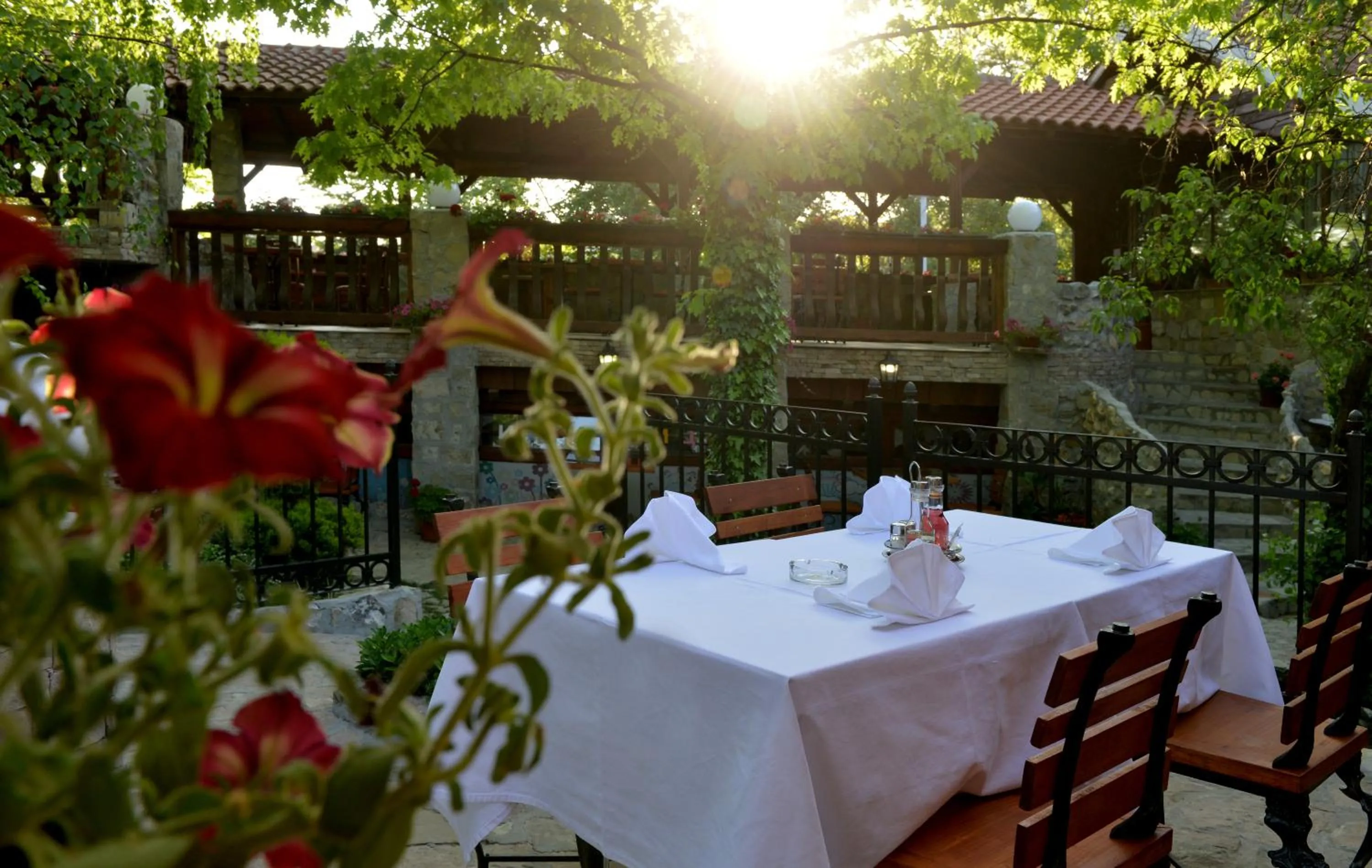 Garden in Hotel Centar Balasevic