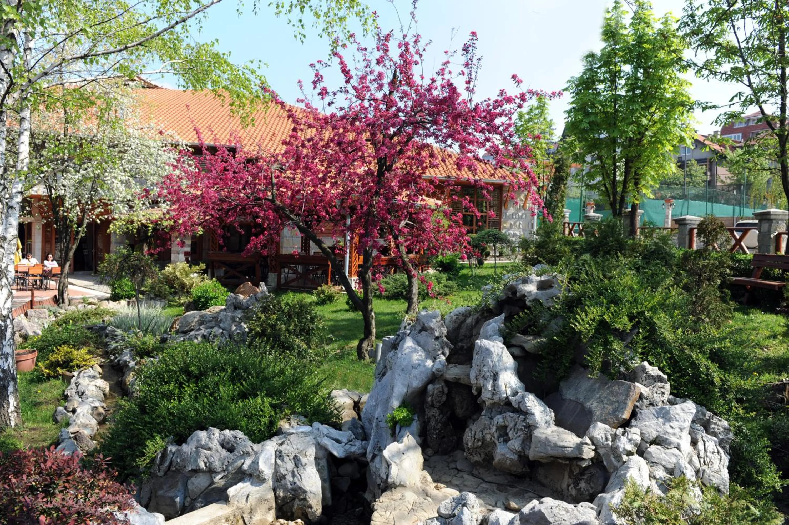 Garden in Hotel Centar Balasevic