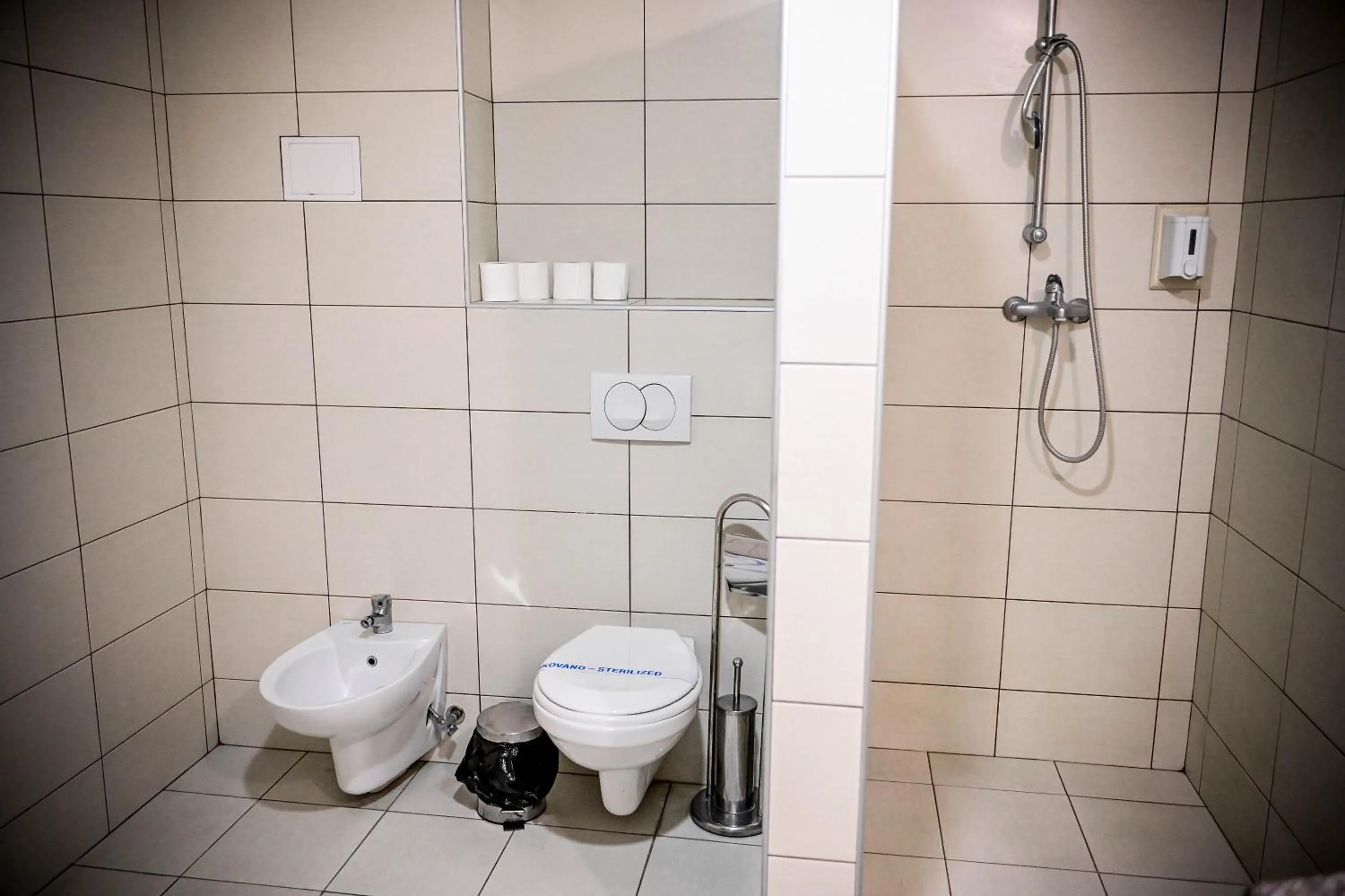 Shower in Hotel Centar Balasevic