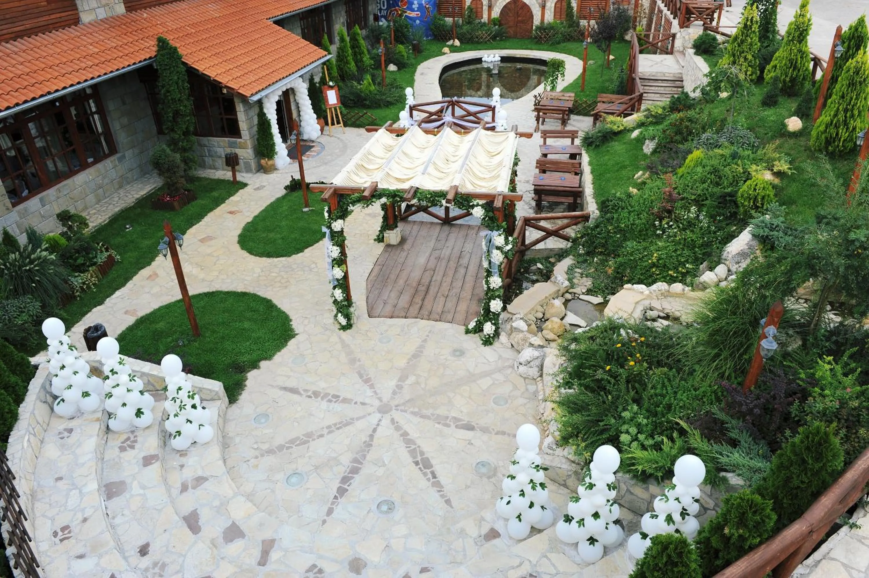 Bird's eye view in Hotel Centar Balasevic