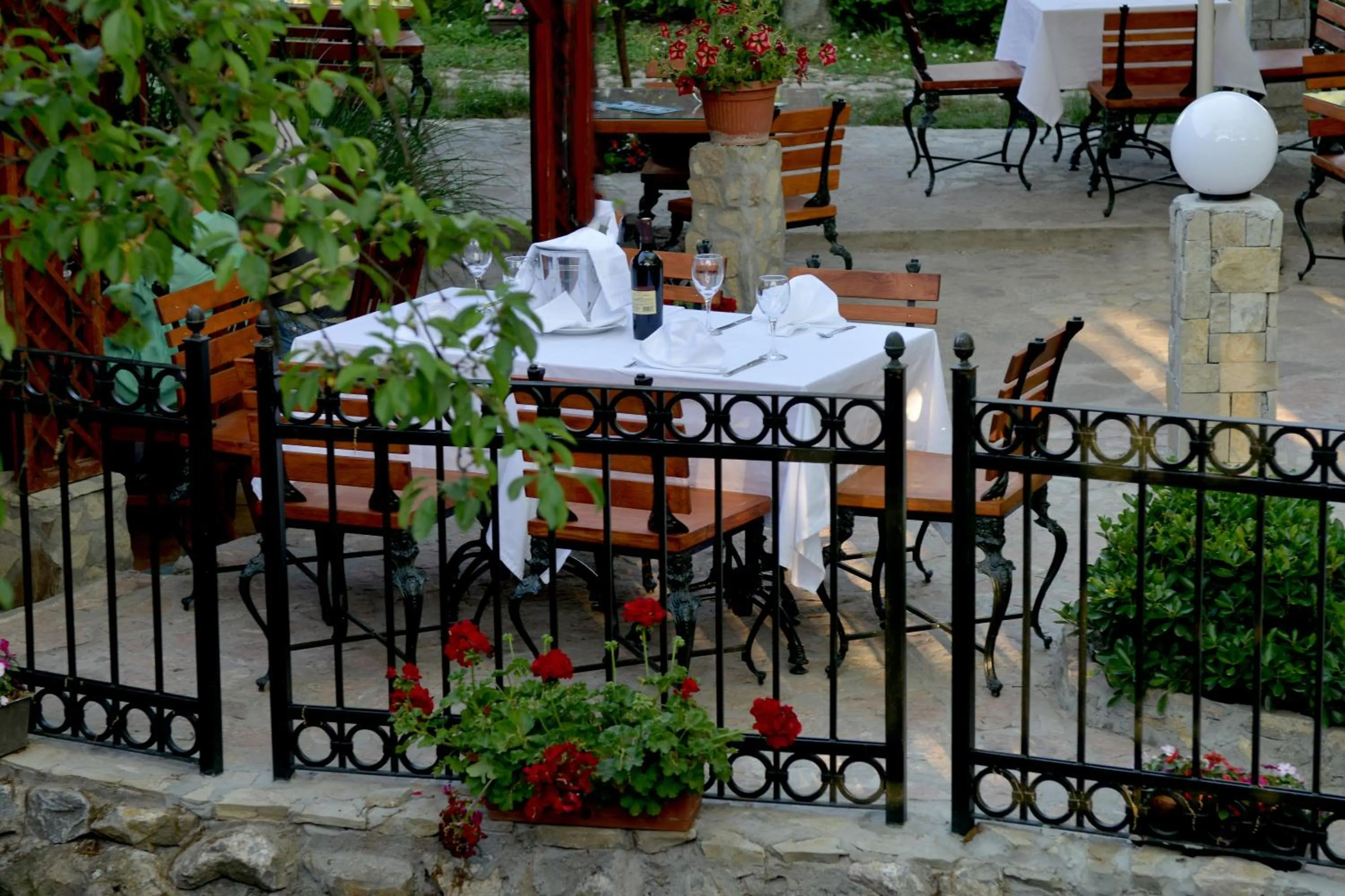 Garden in Hotel Centar Balasevic