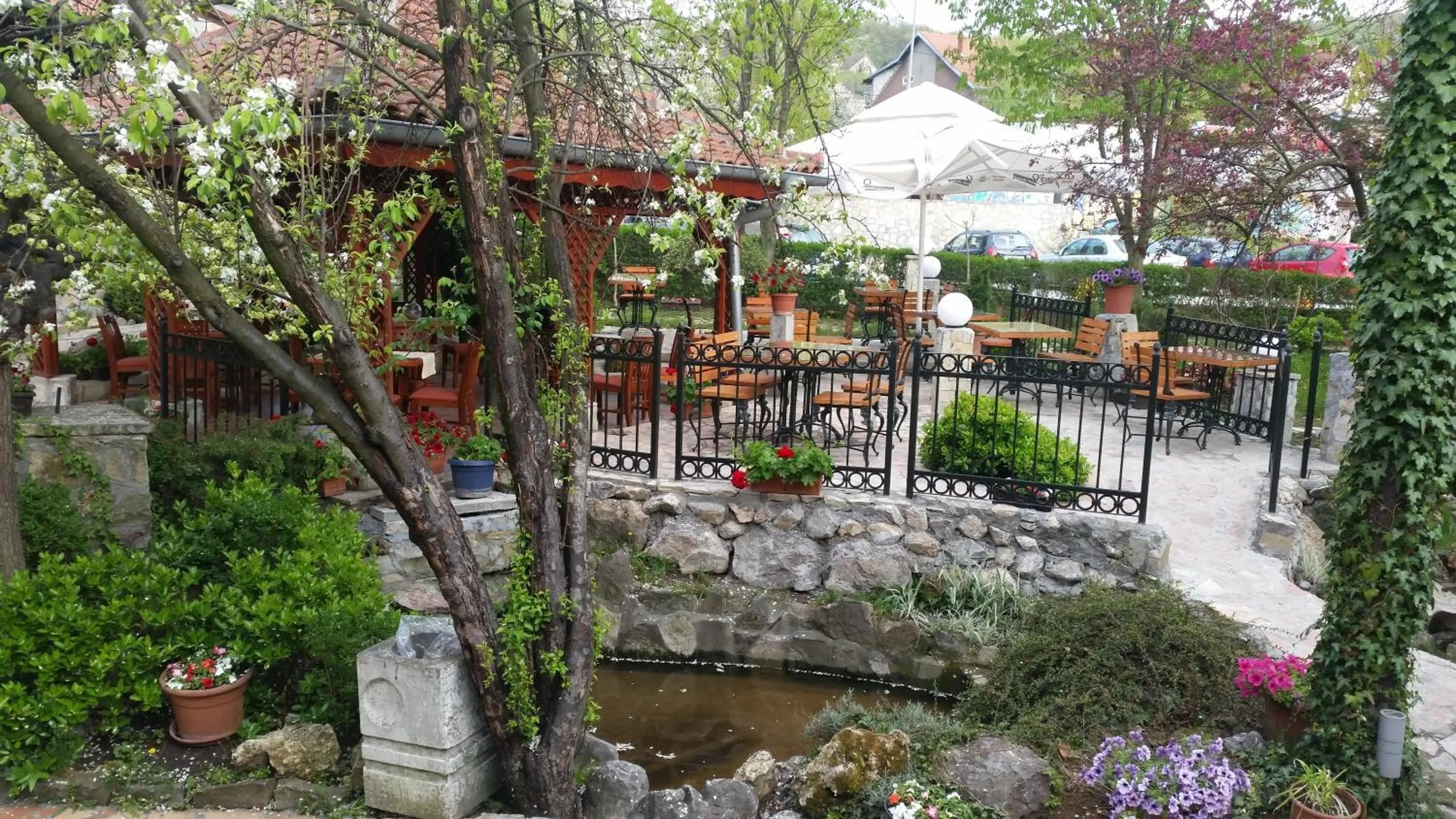 Garden in Hotel Centar Balasevic