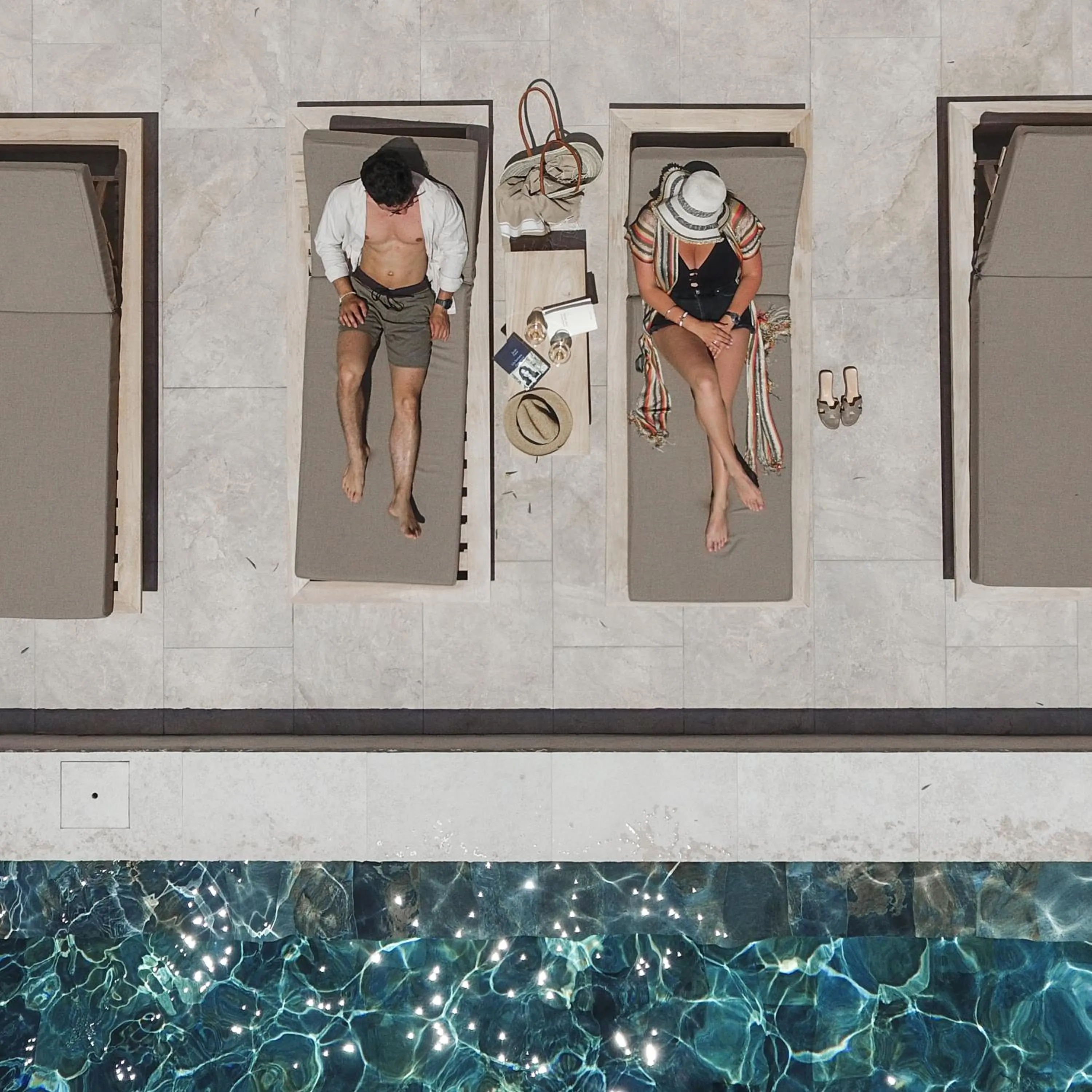 Swimming pool in Le Mirage