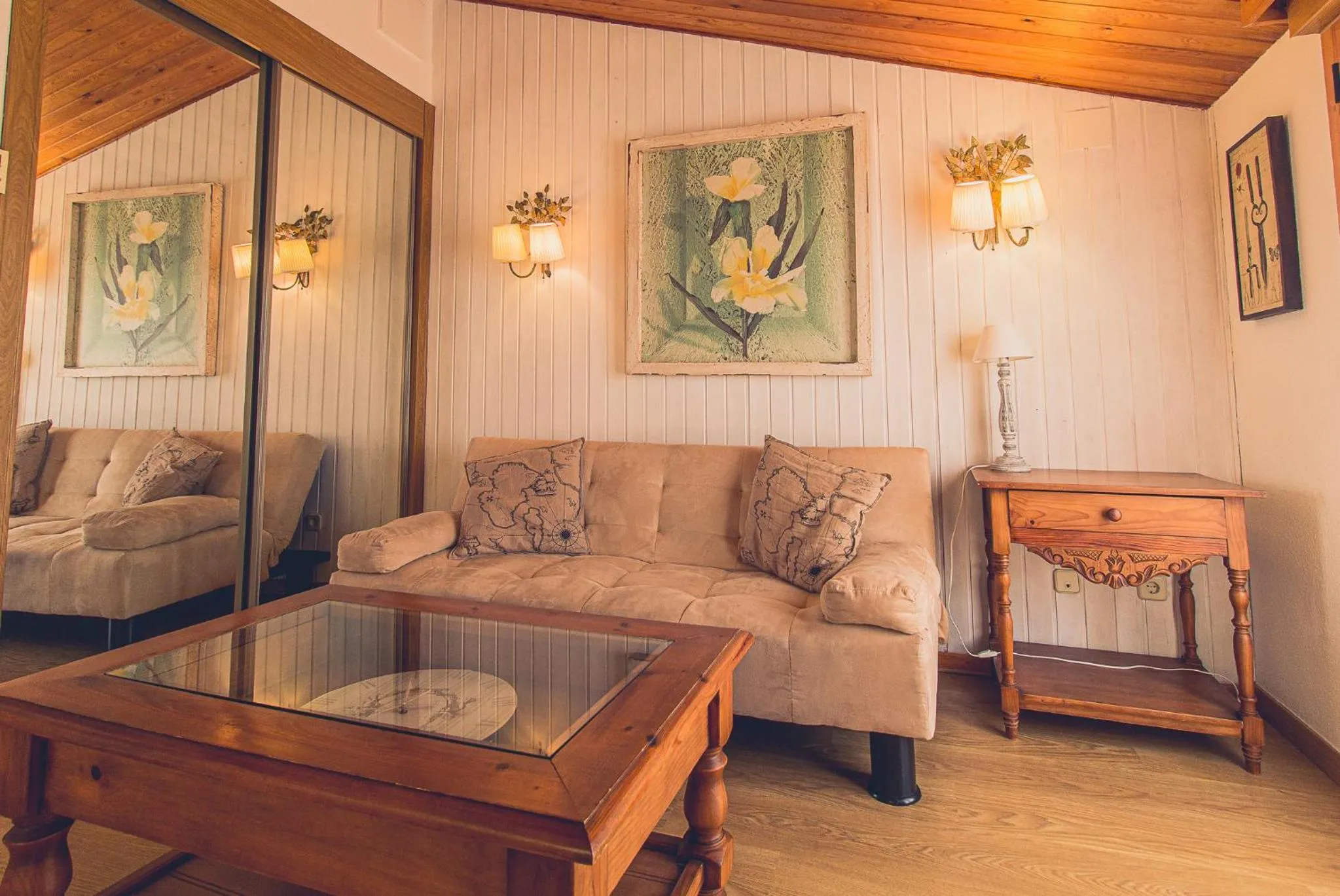 Living room in Hotel la Muñequilla