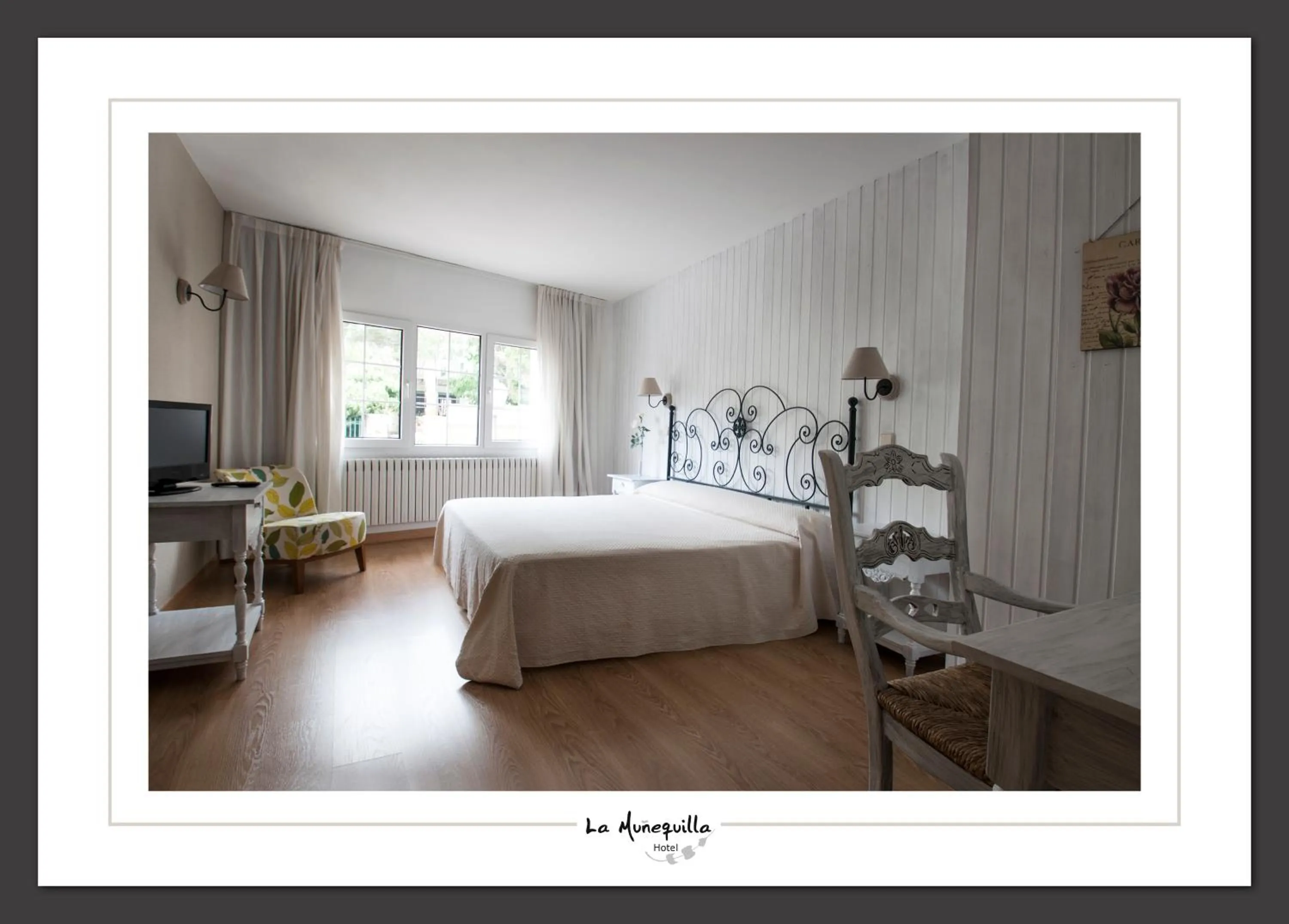 Bed in Hotel la Muñequilla