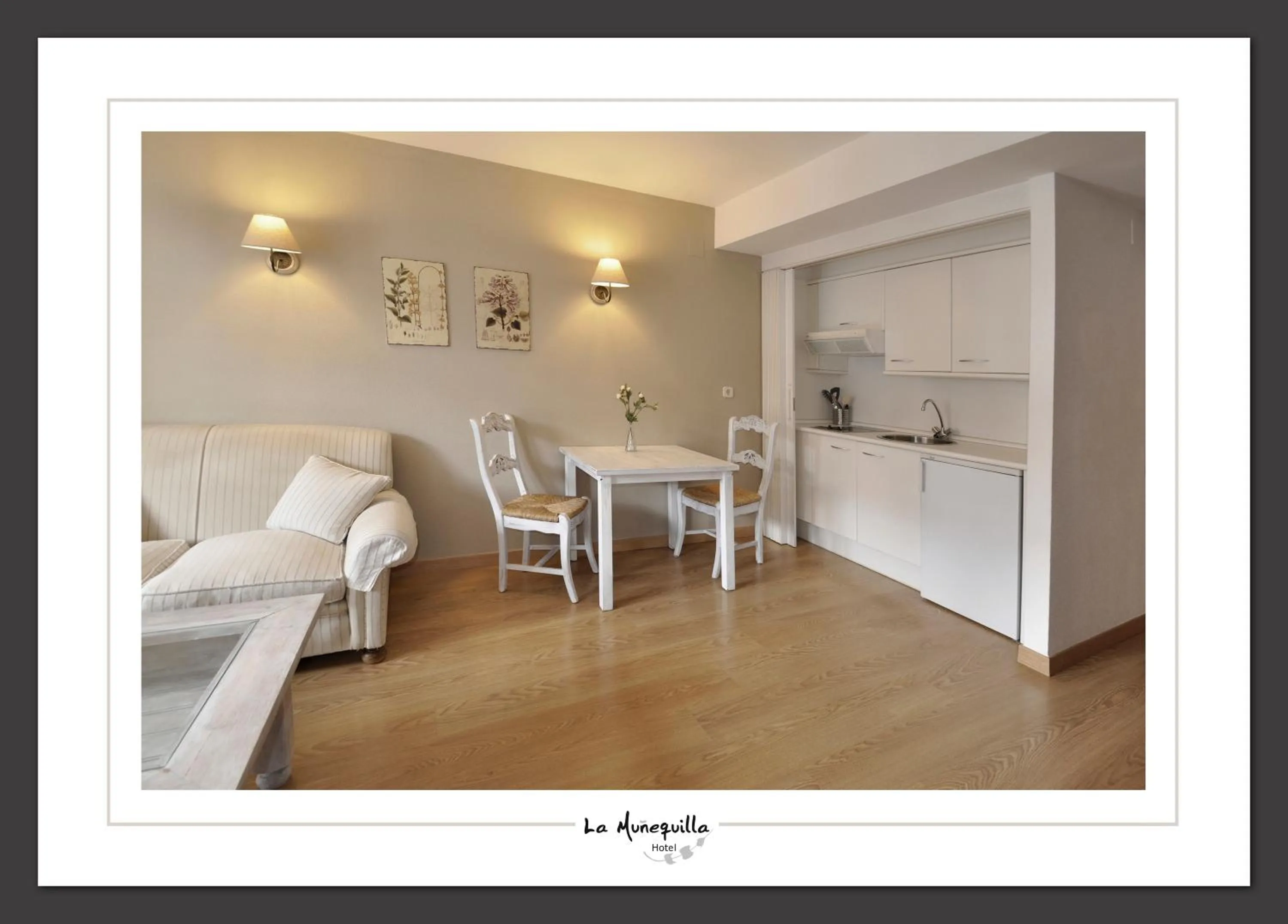 Living room in Hotel la Muñequilla