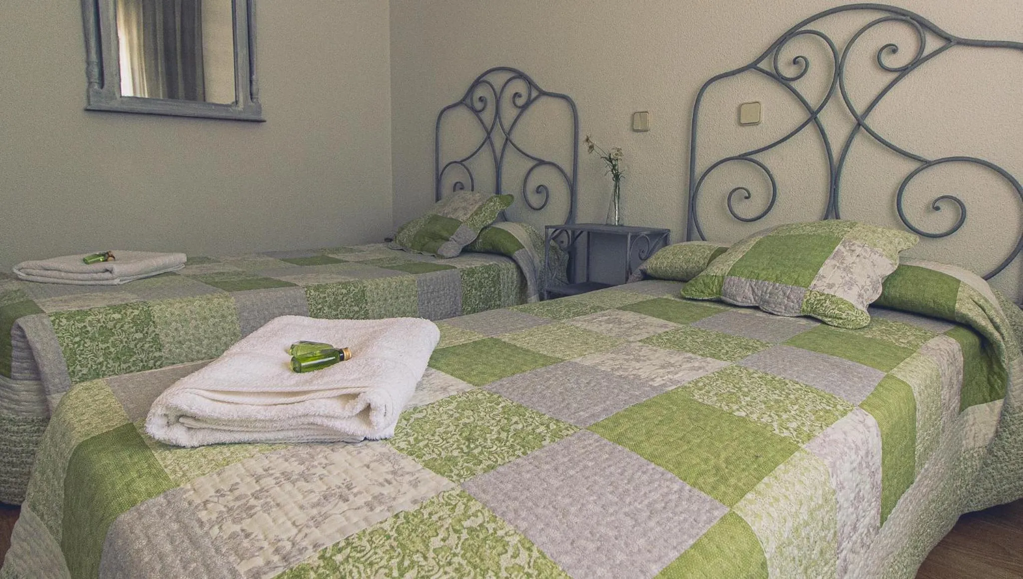 Bed in Hotel la Muñequilla