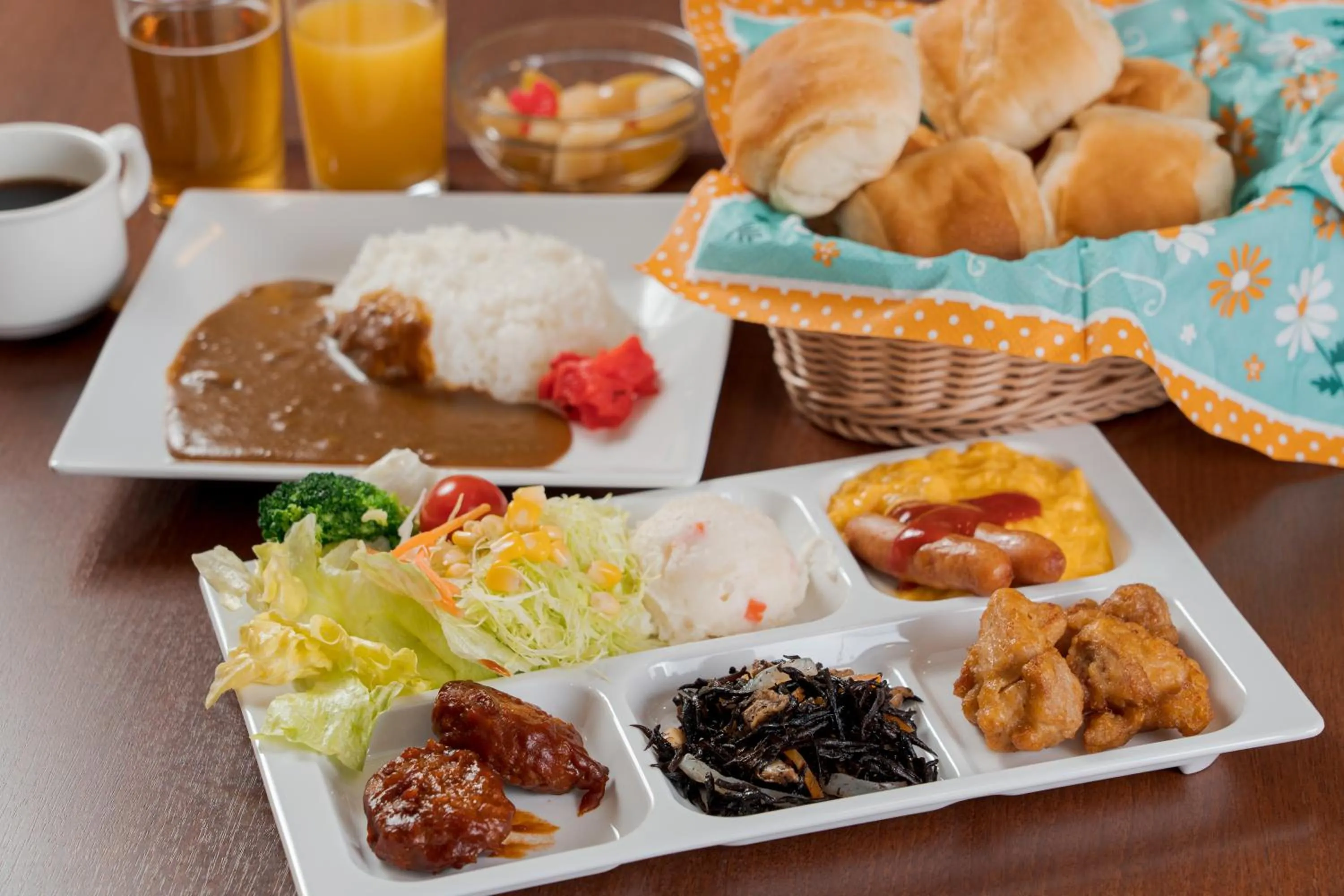 Breakfast in Meitetsu Inn Nagoya Ekimae