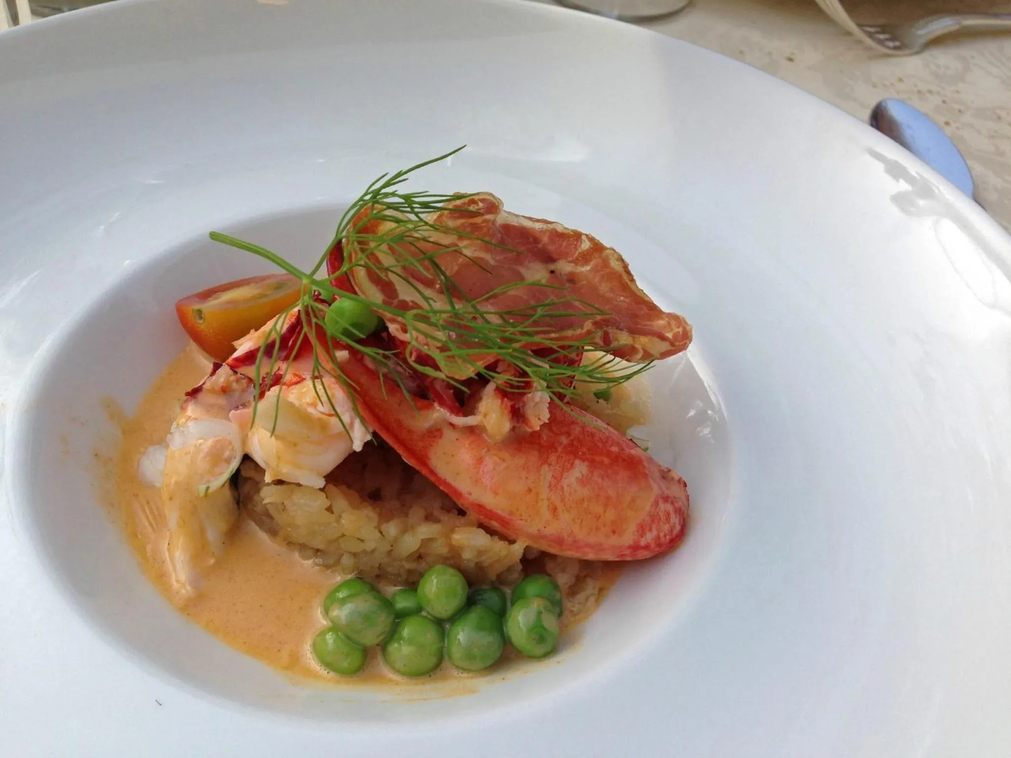 Food in Logis Hôtel Restaurant Le Gue Du Holme