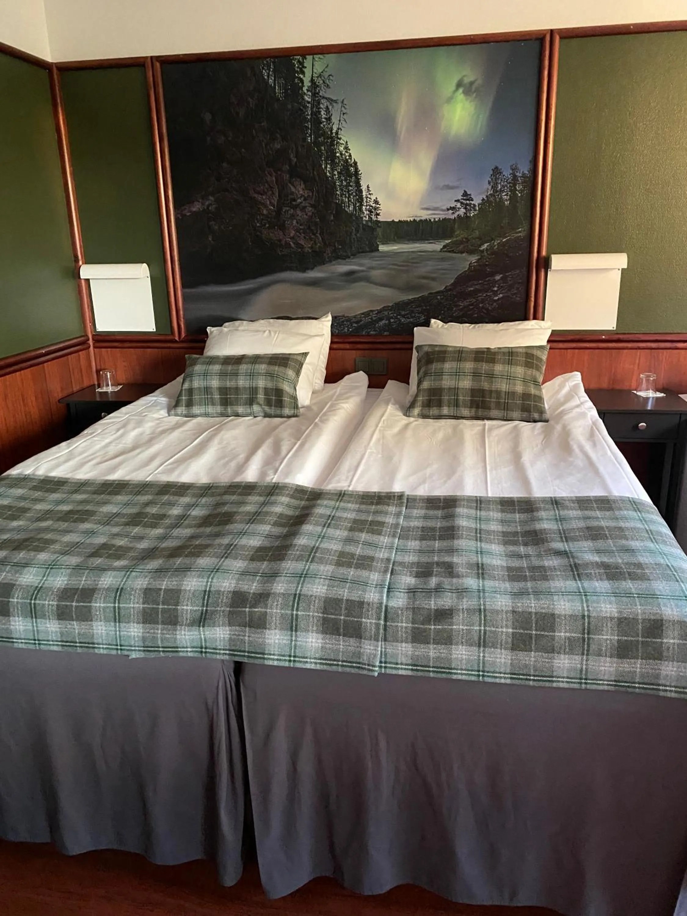 Bed in Hotel Royal Ruka