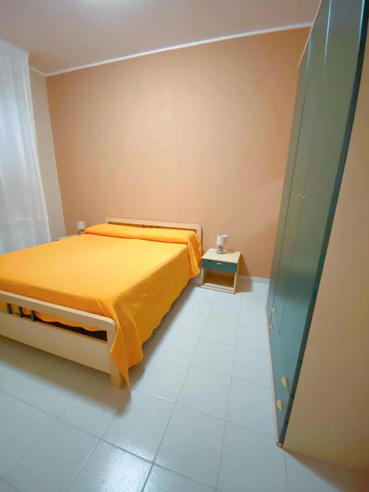 Bed in Hotel Acquario