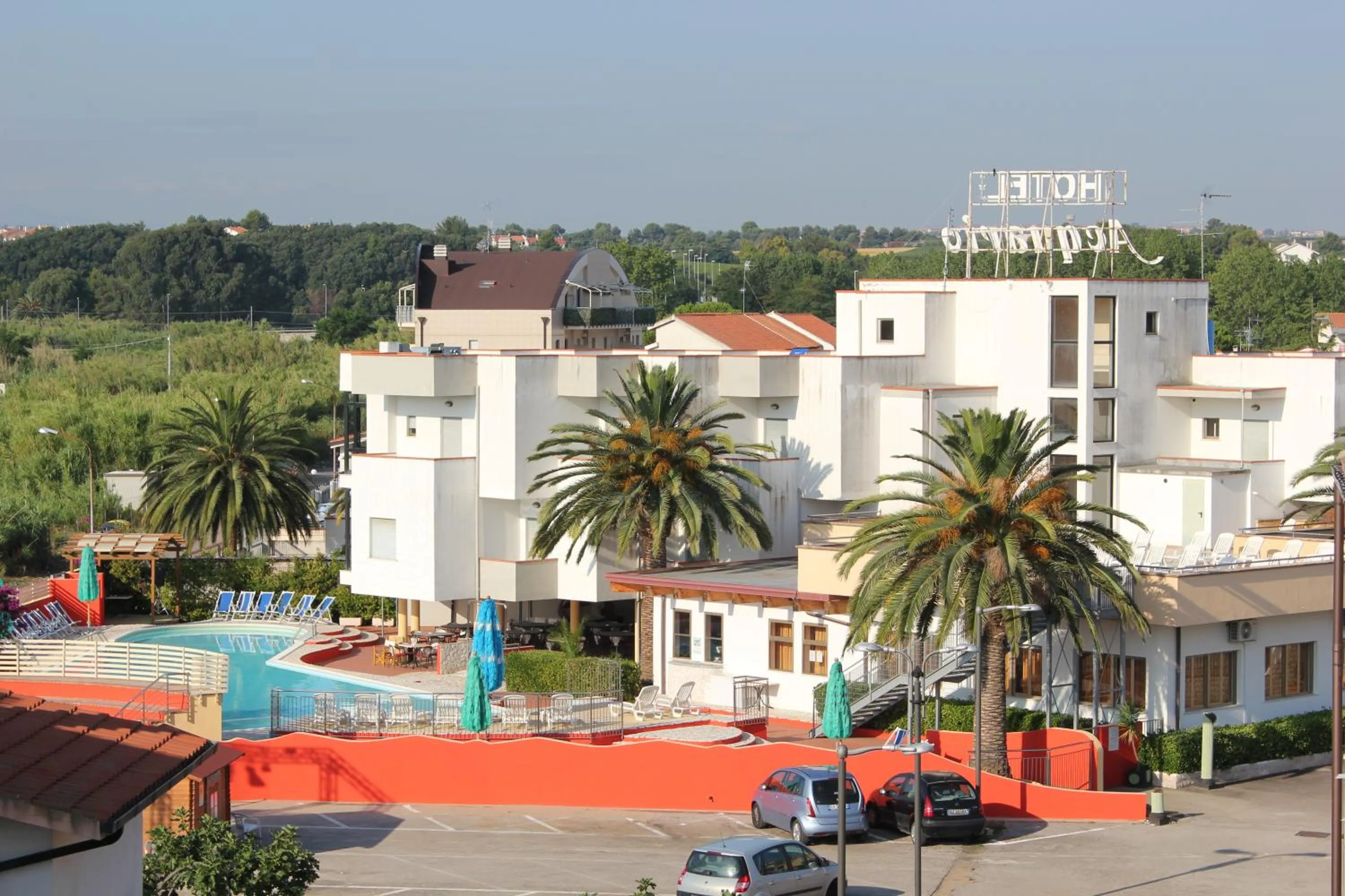 Bird's eye view in Hotel Acquario