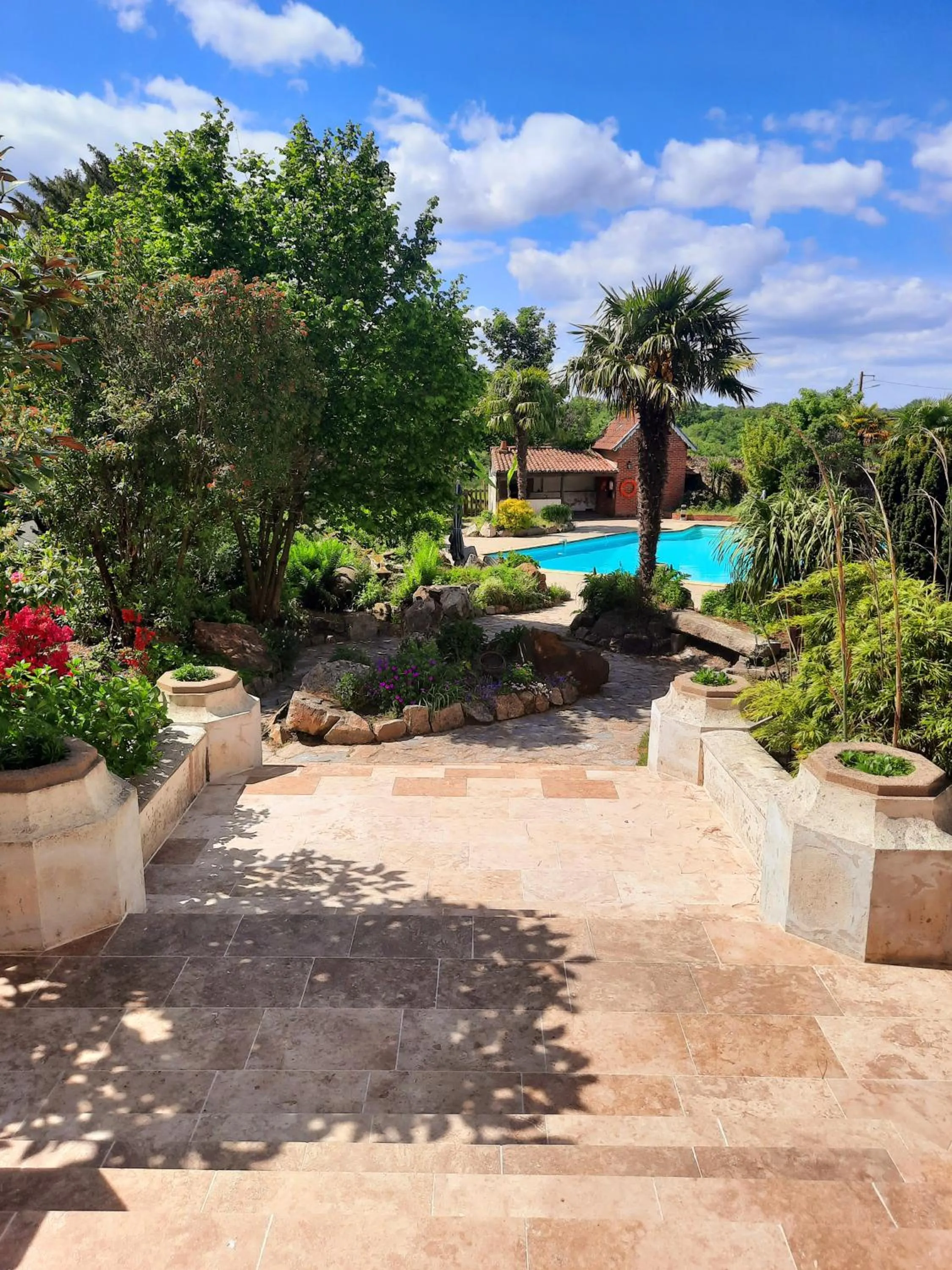 Swimming pool in Hôtel De La Barbacane