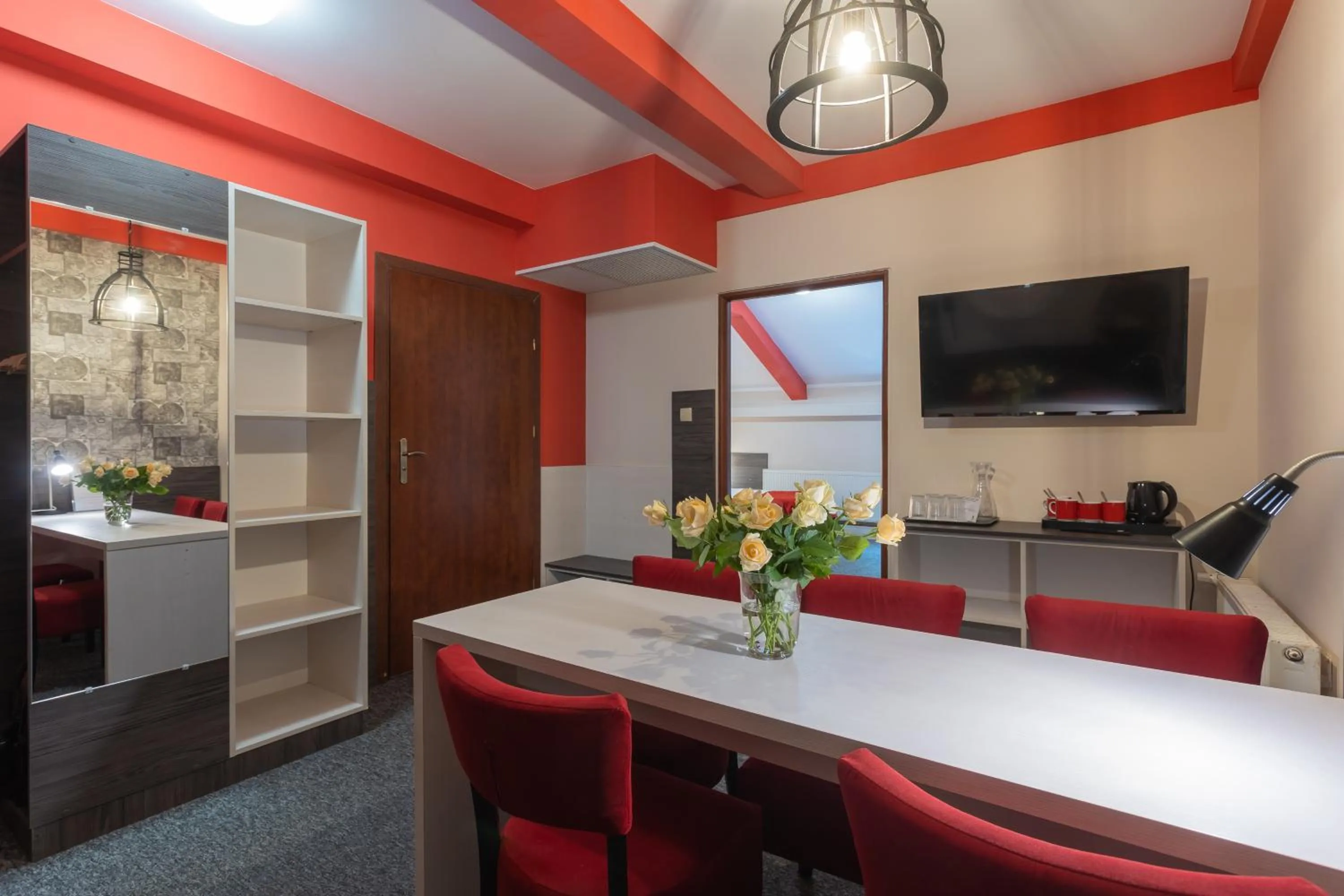 Seating area in Hotel Przystanek Torun