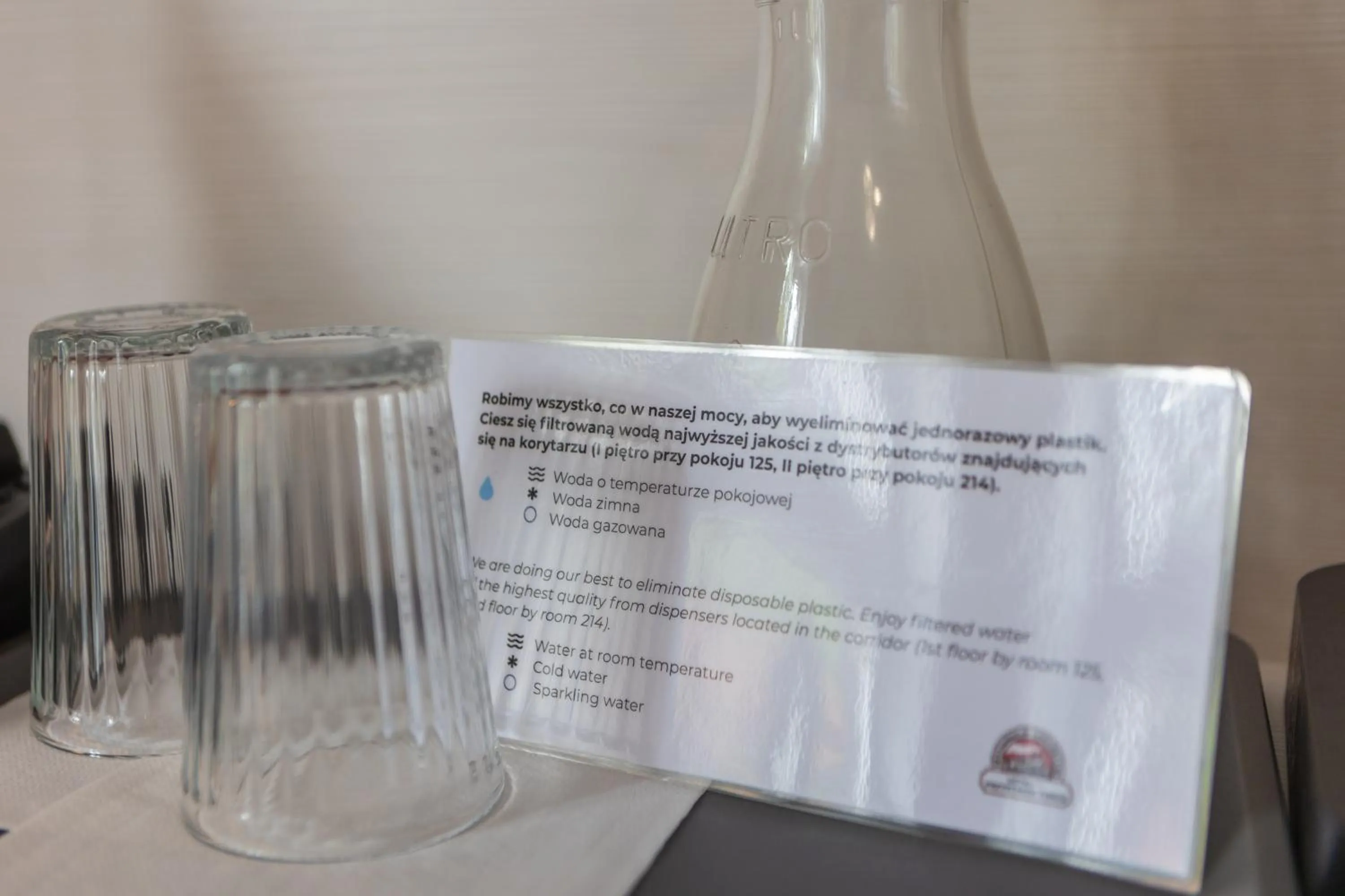 Seating area in Hotel Przystanek Torun