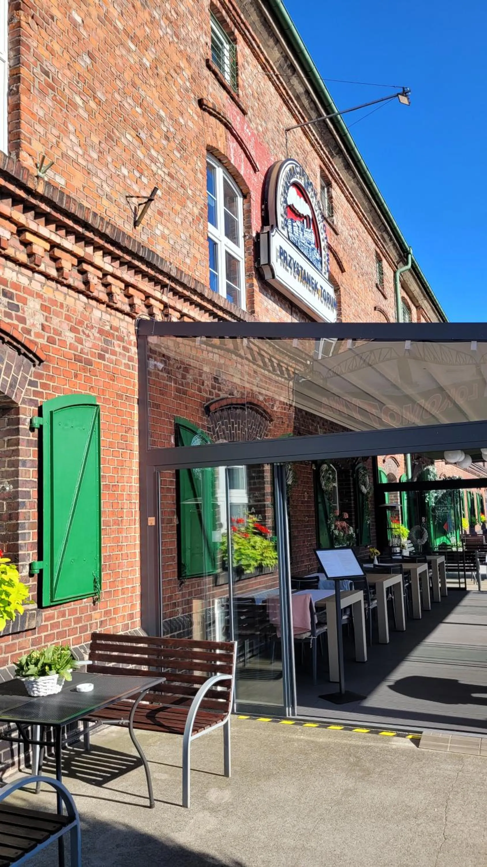 Balcony/Terrace in Hotel Przystanek Torun