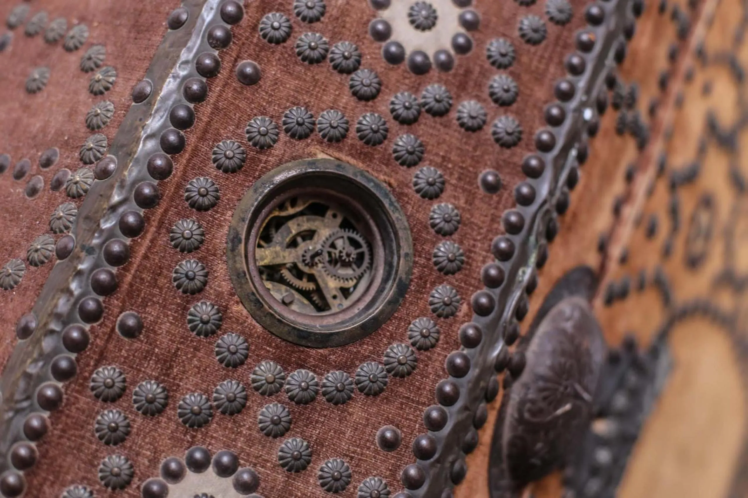 Decorative detail in Riad Gzira Fez