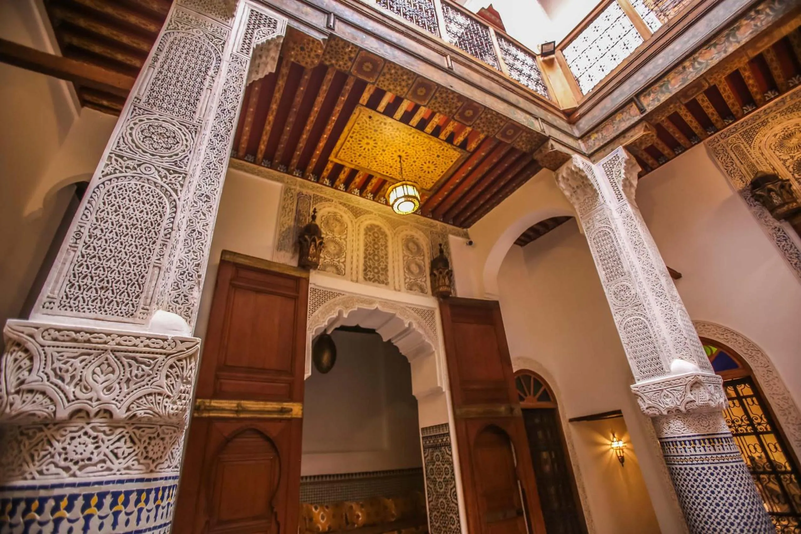Lobby or reception in Riad Gzira Fez