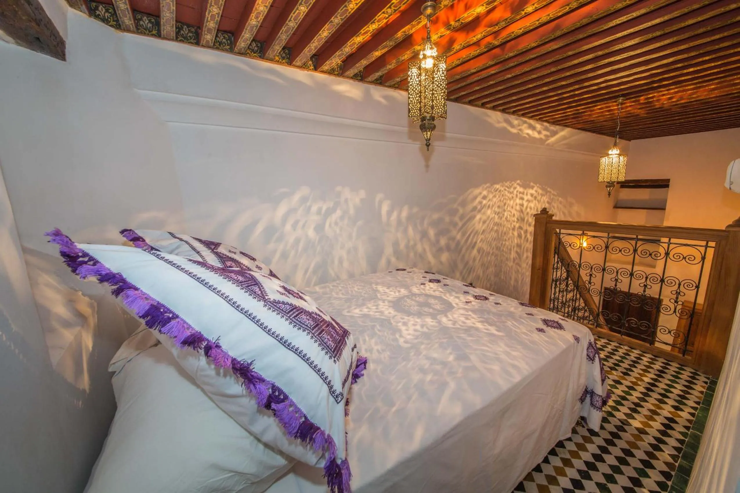 Property building, Bed in Riad Gzira Fez