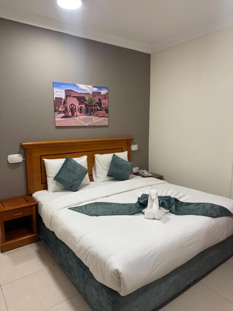 Bed in Al Murooj Hotel Apartments Bed in Al Murooj Hotel Apartments