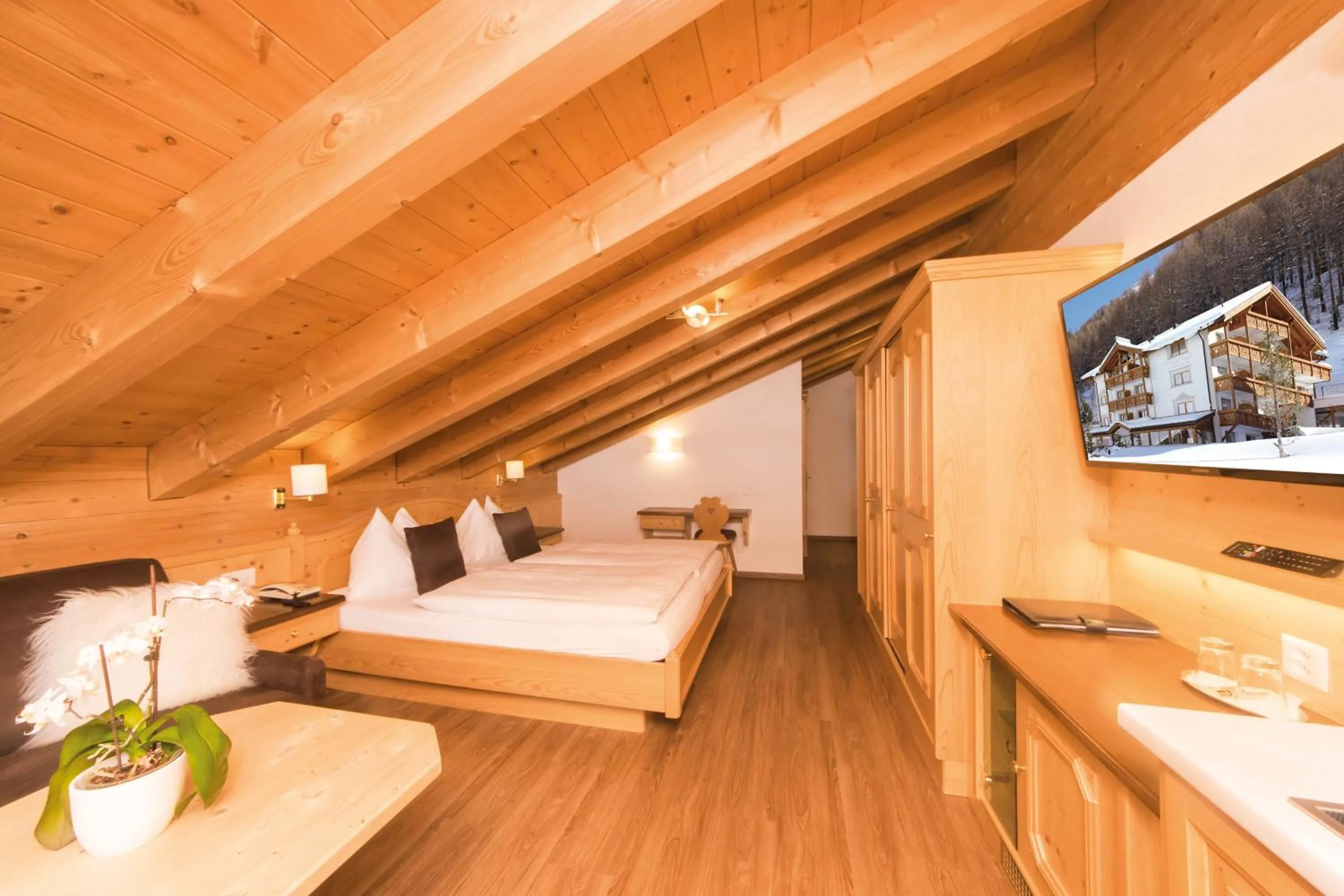 Bedroom, Bed in Waldpark Hotel Garni