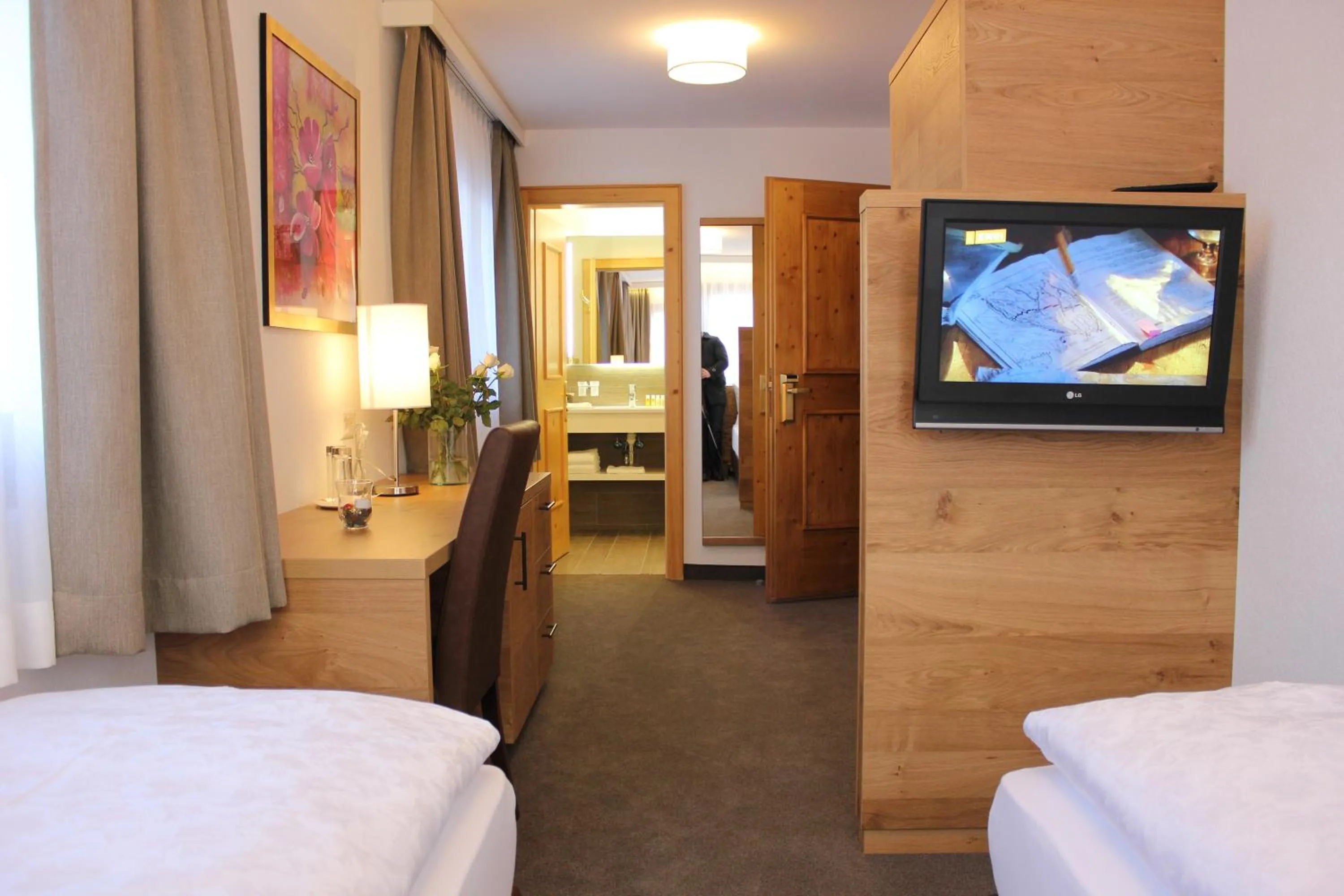 Bedroom, Bed in Waldpark Hotel Garni