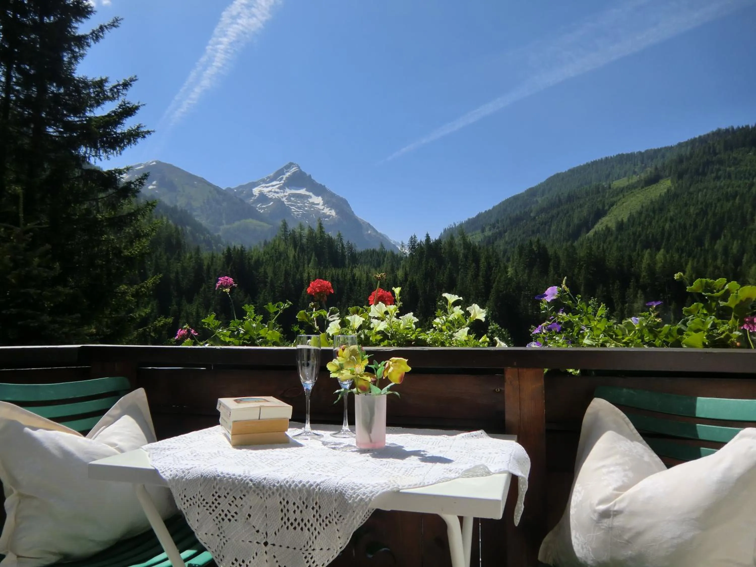 Balcony/Terrace in Landhaus Dengg