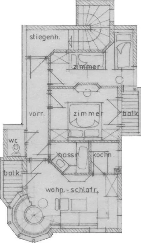 Floor plan in Landhaus Dengg