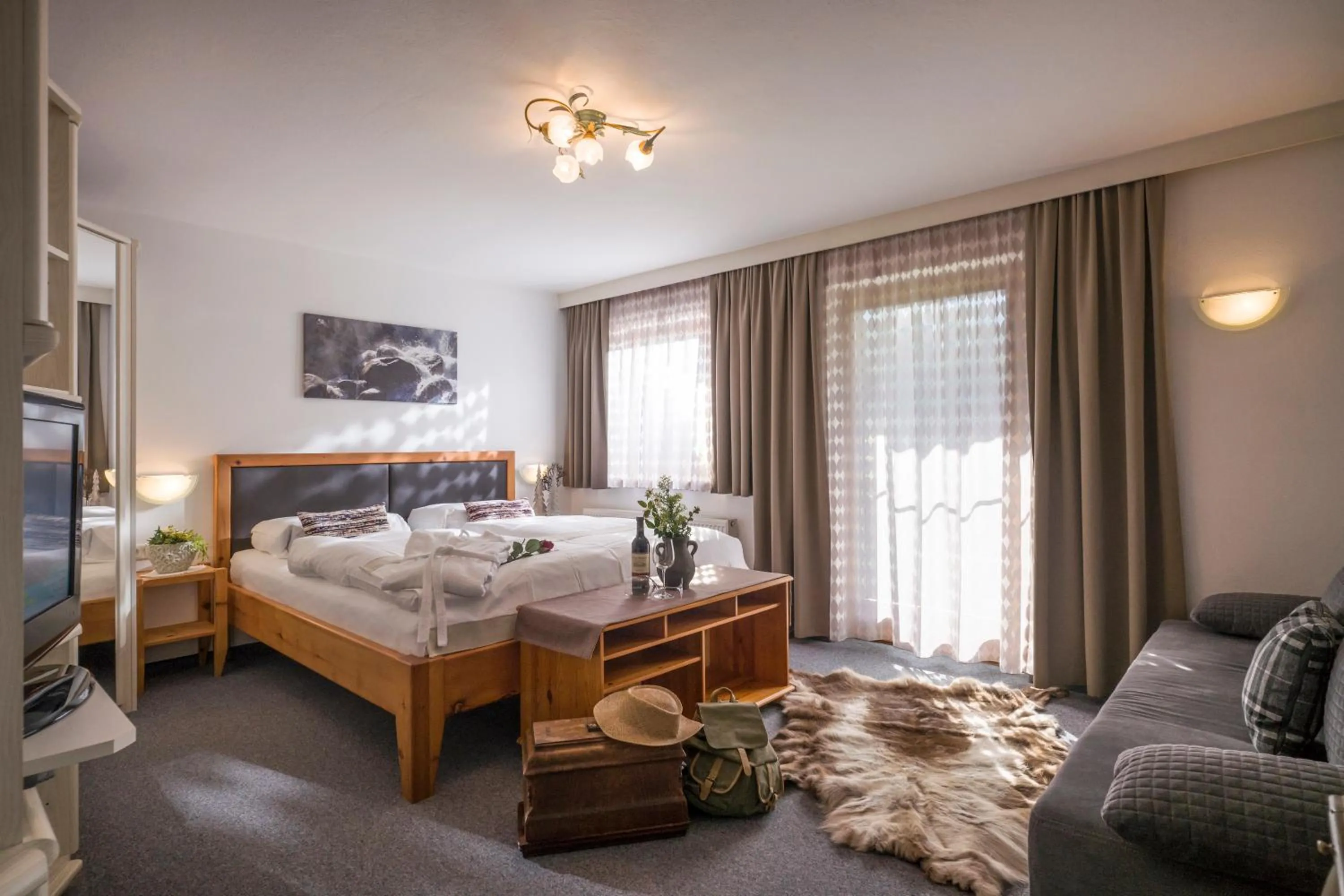 Photo of the whole room, Bed in Landhaus Dengg