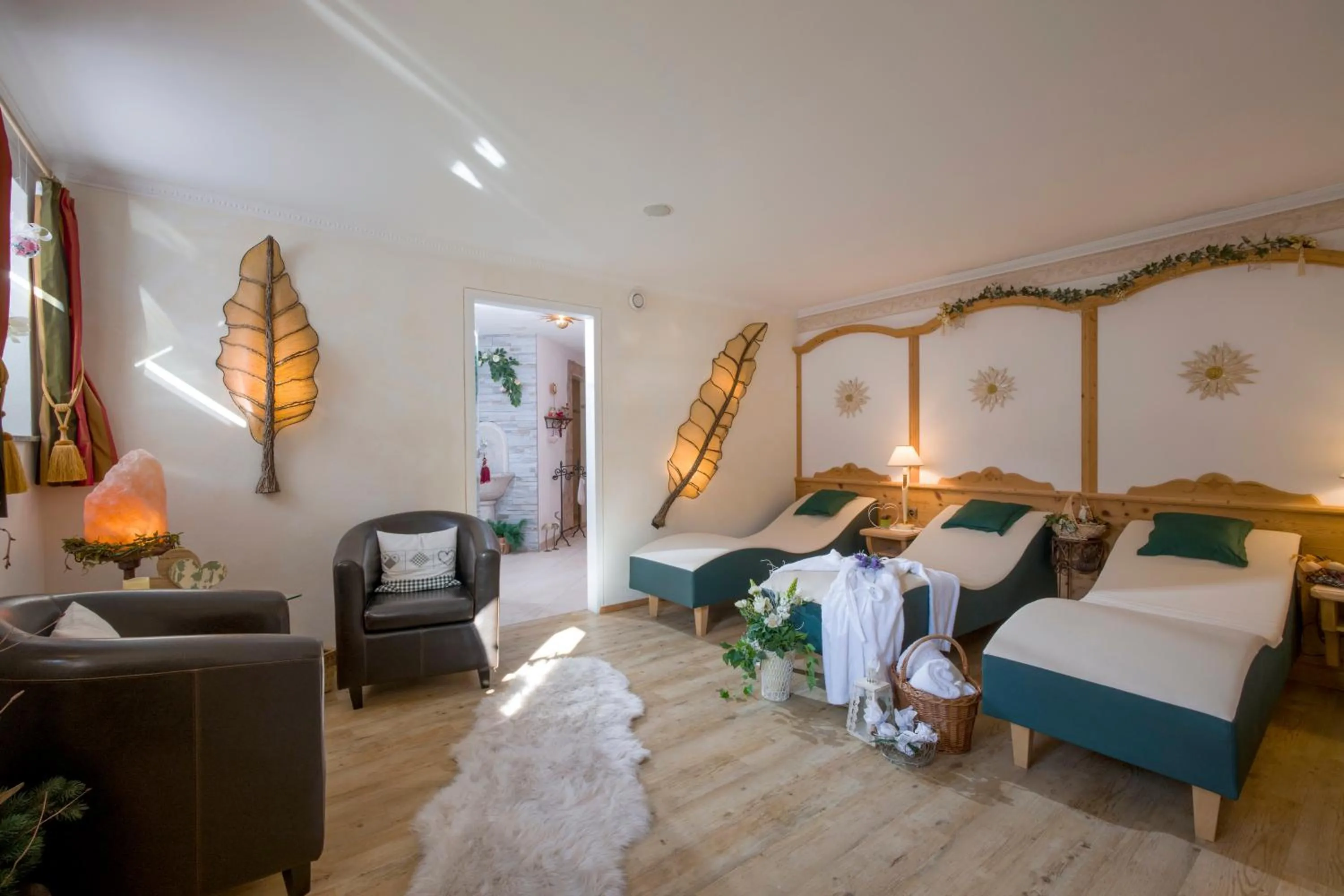 Spa and wellness centre/facilities, Bed in Landhaus Dengg