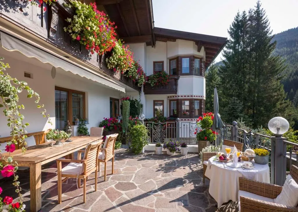 Balcony/Terrace in Landhaus Dengg