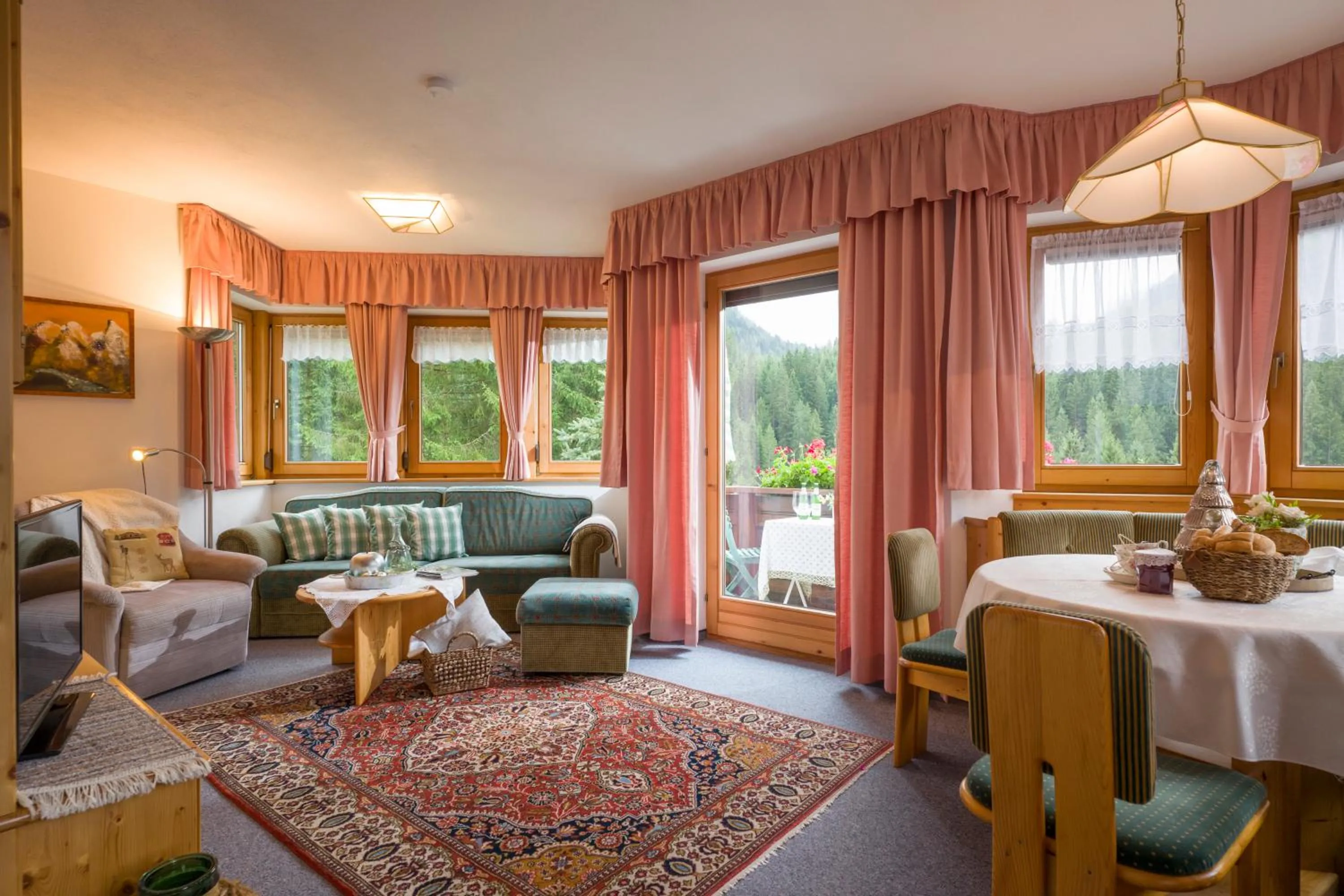 Decorative detail, Bed in Landhaus Dengg