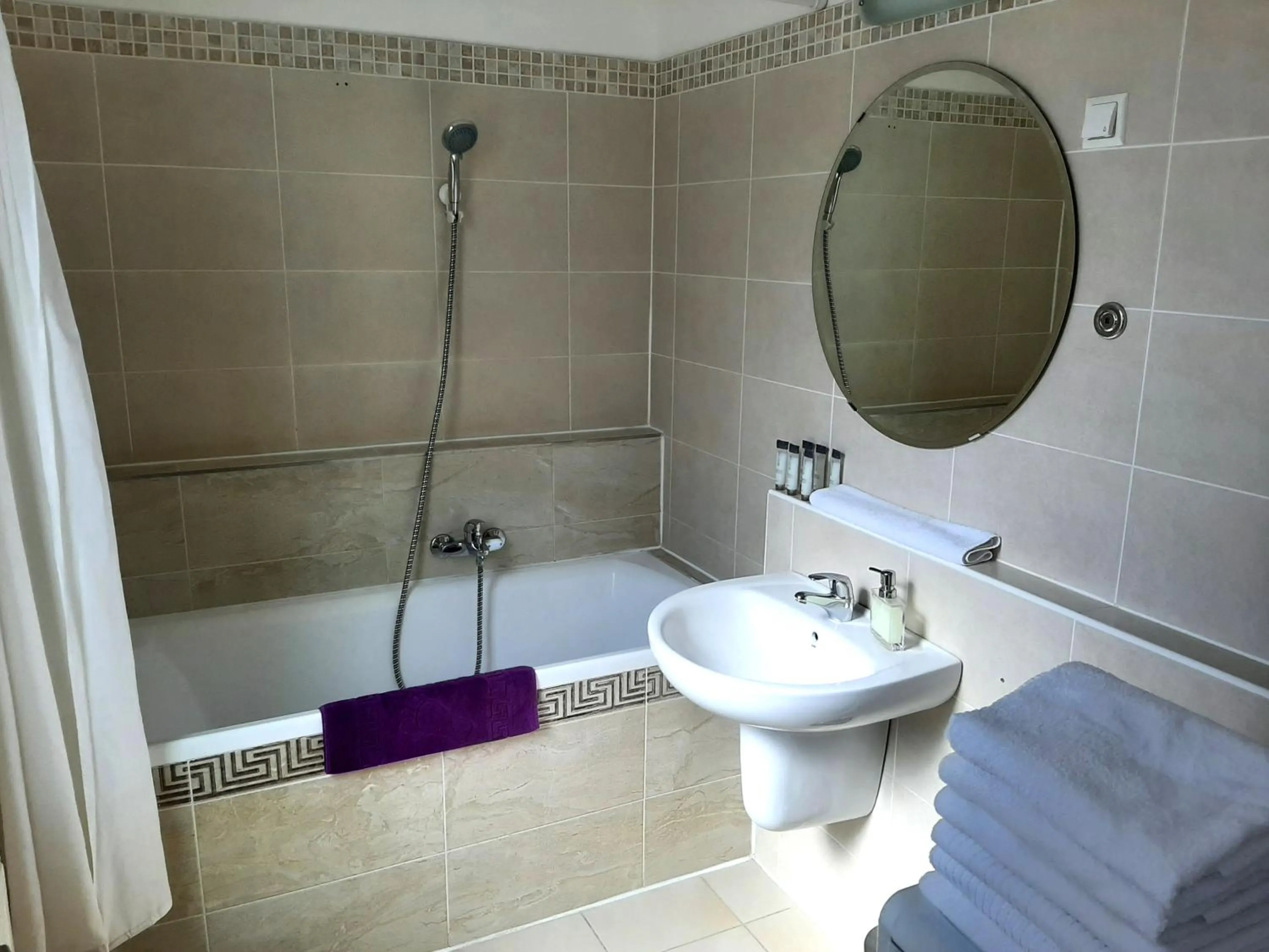 Bathroom in Trendy Deluxe Apartments
