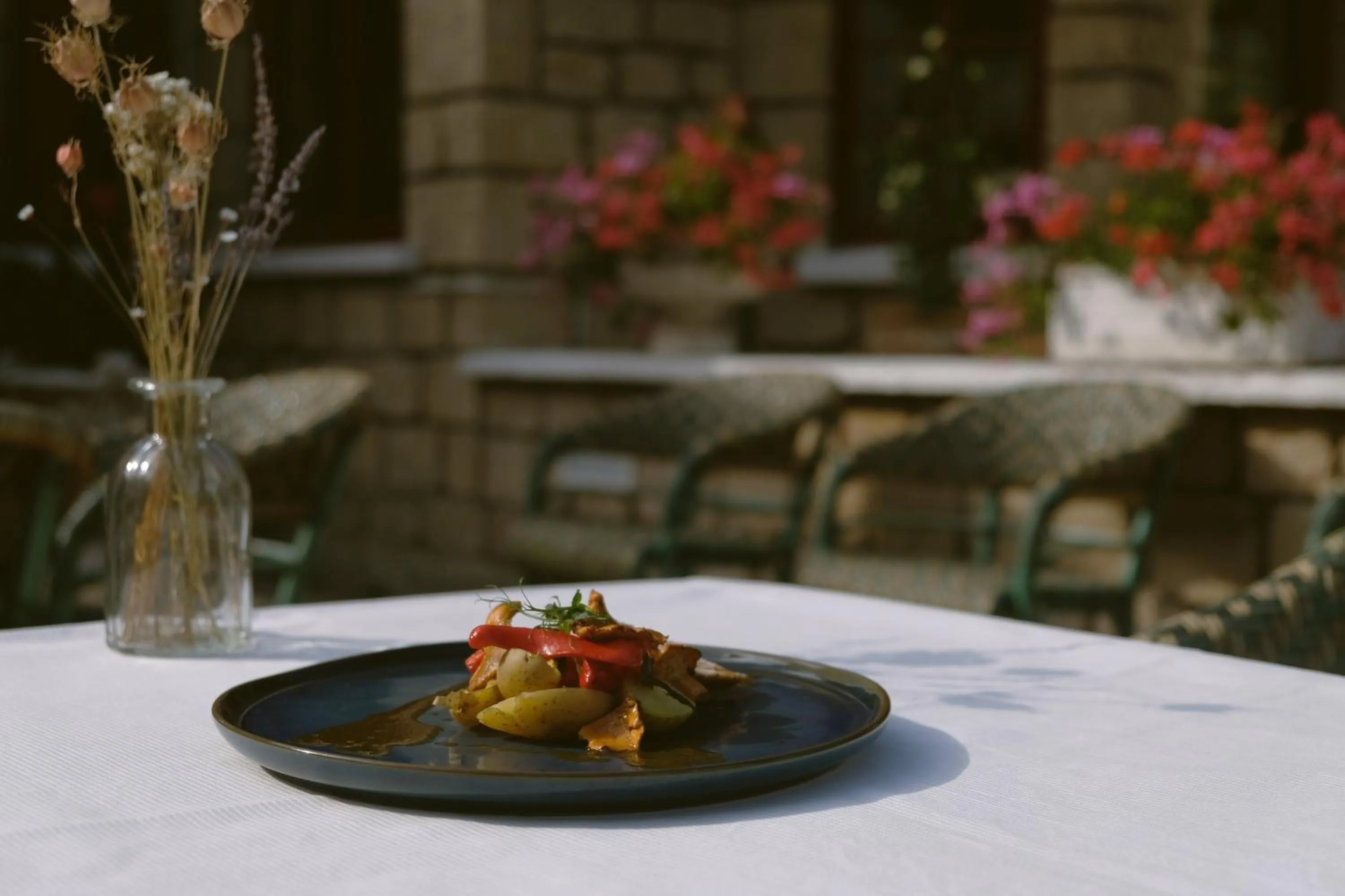 Dinner in Hostellerie Du Lys