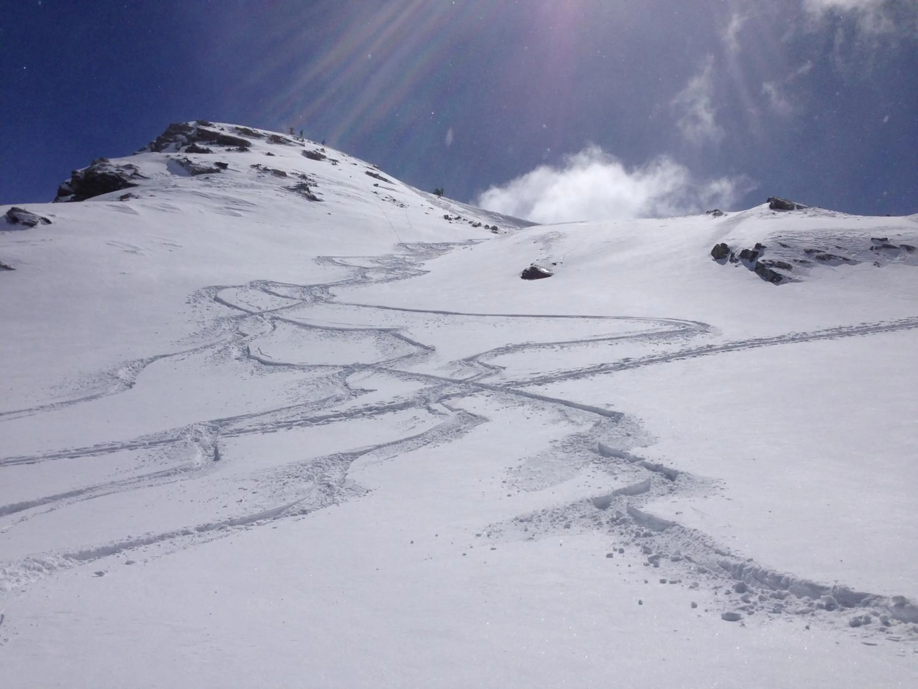 Skiing in Hotel Zerres