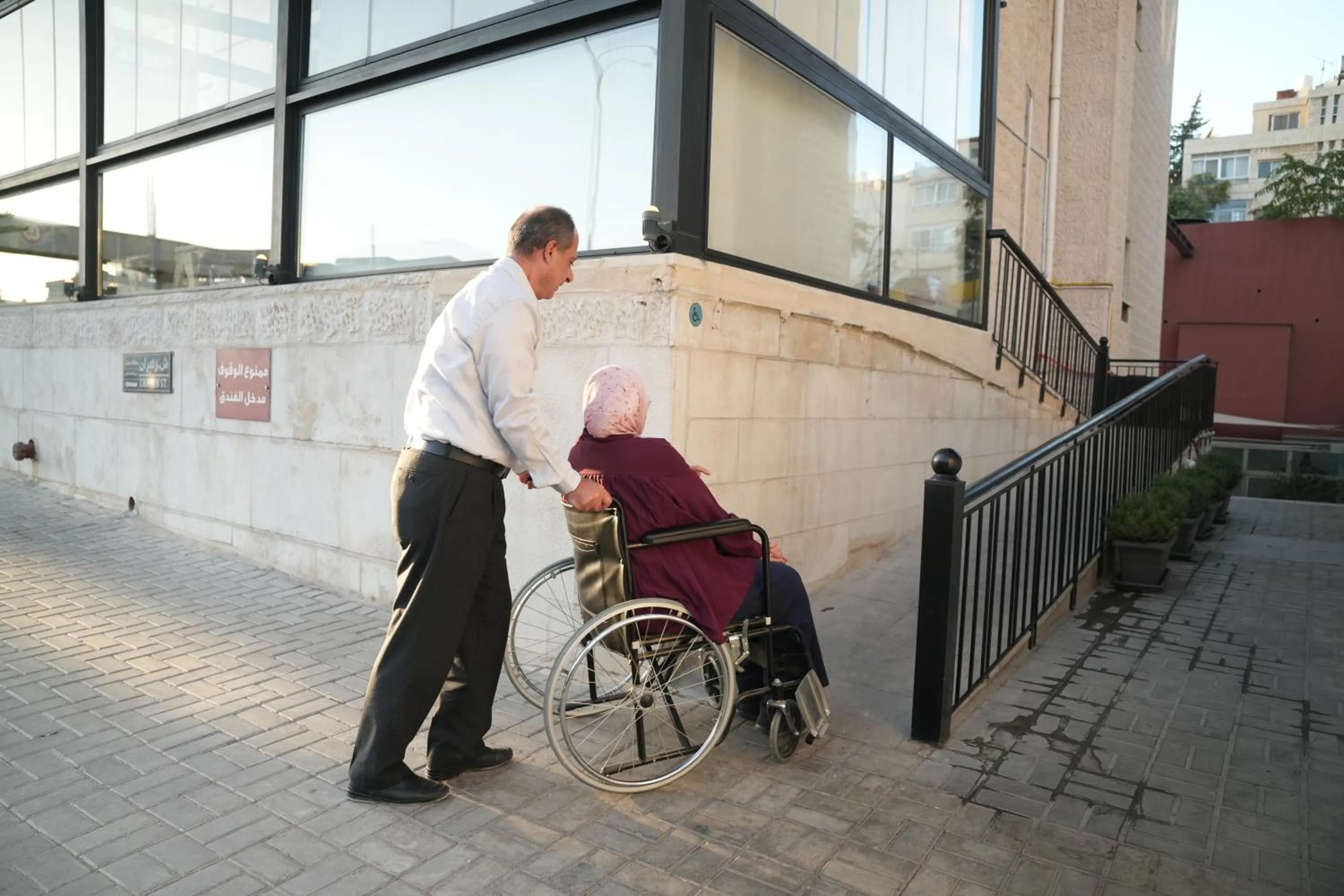 Facility for disabled guests in Retaj Hotel