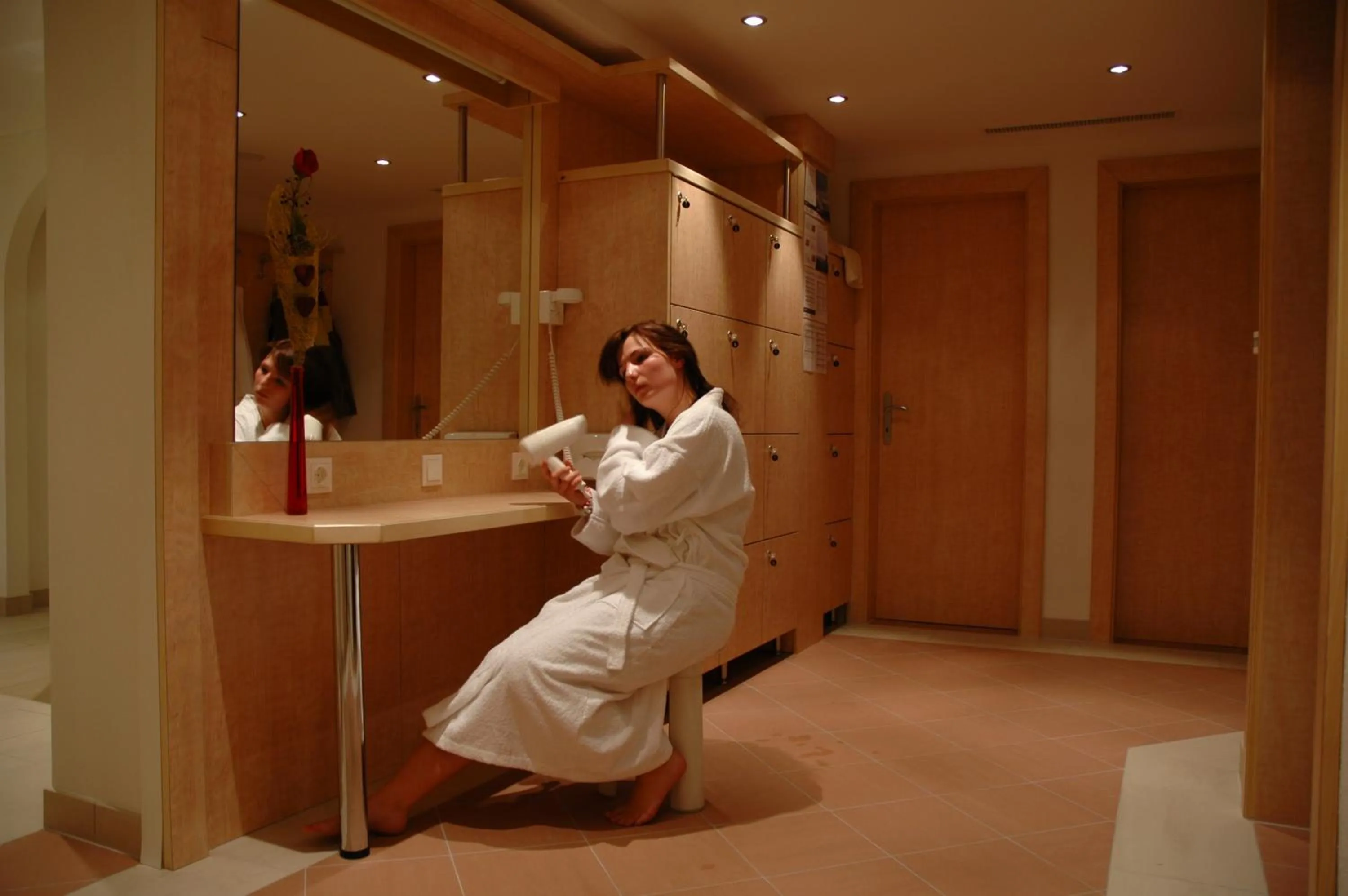 Sauna in Hotel Eckartauerhof