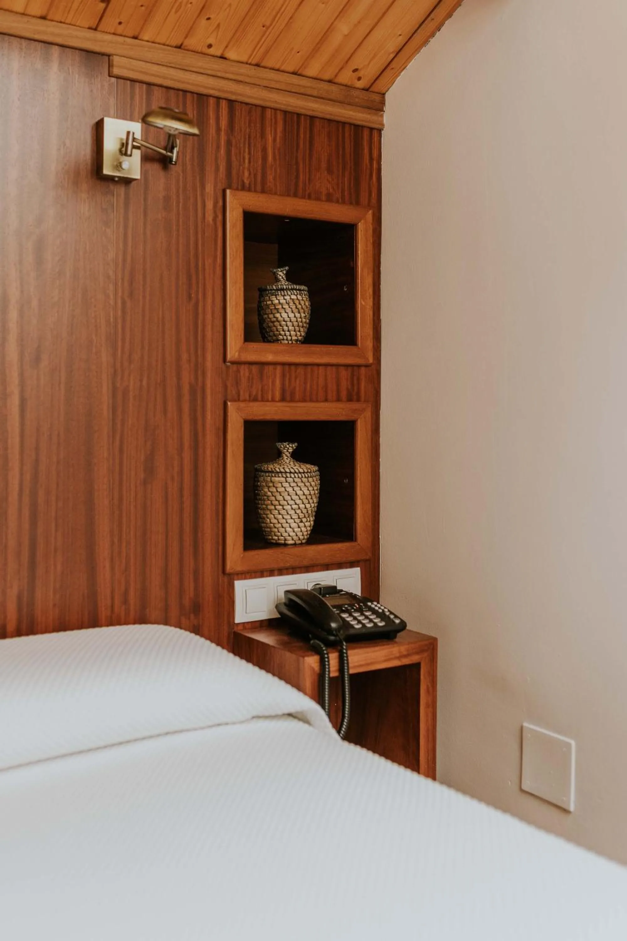 Decorative detail, Bed in Hotel Arrope